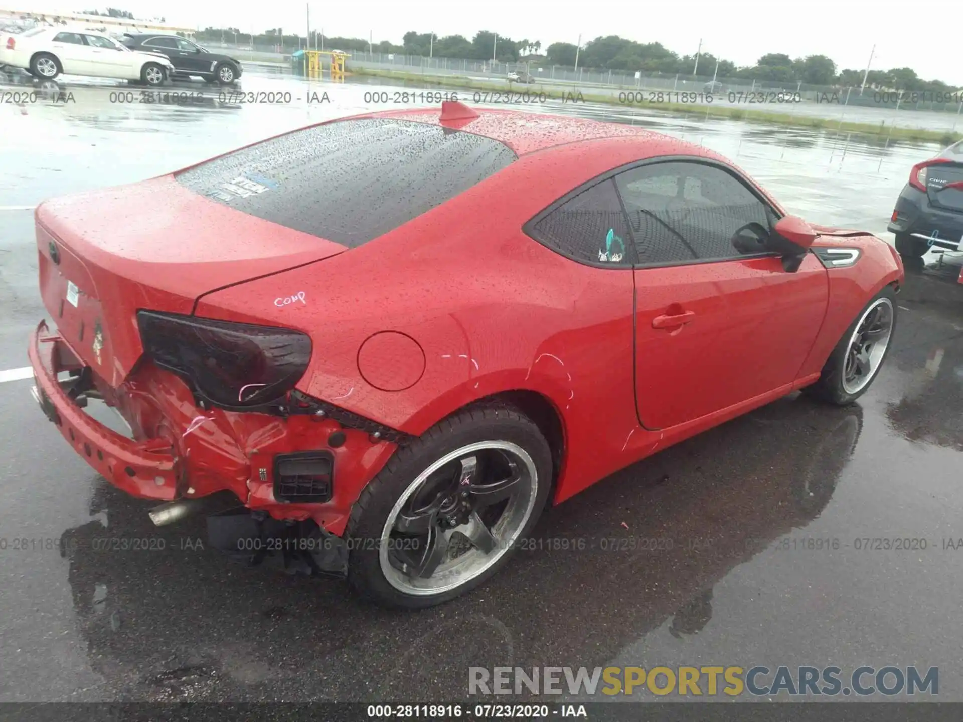 4 Photograph of a damaged car JF1ZNAA10K8700598 TOYOTA 86 2019