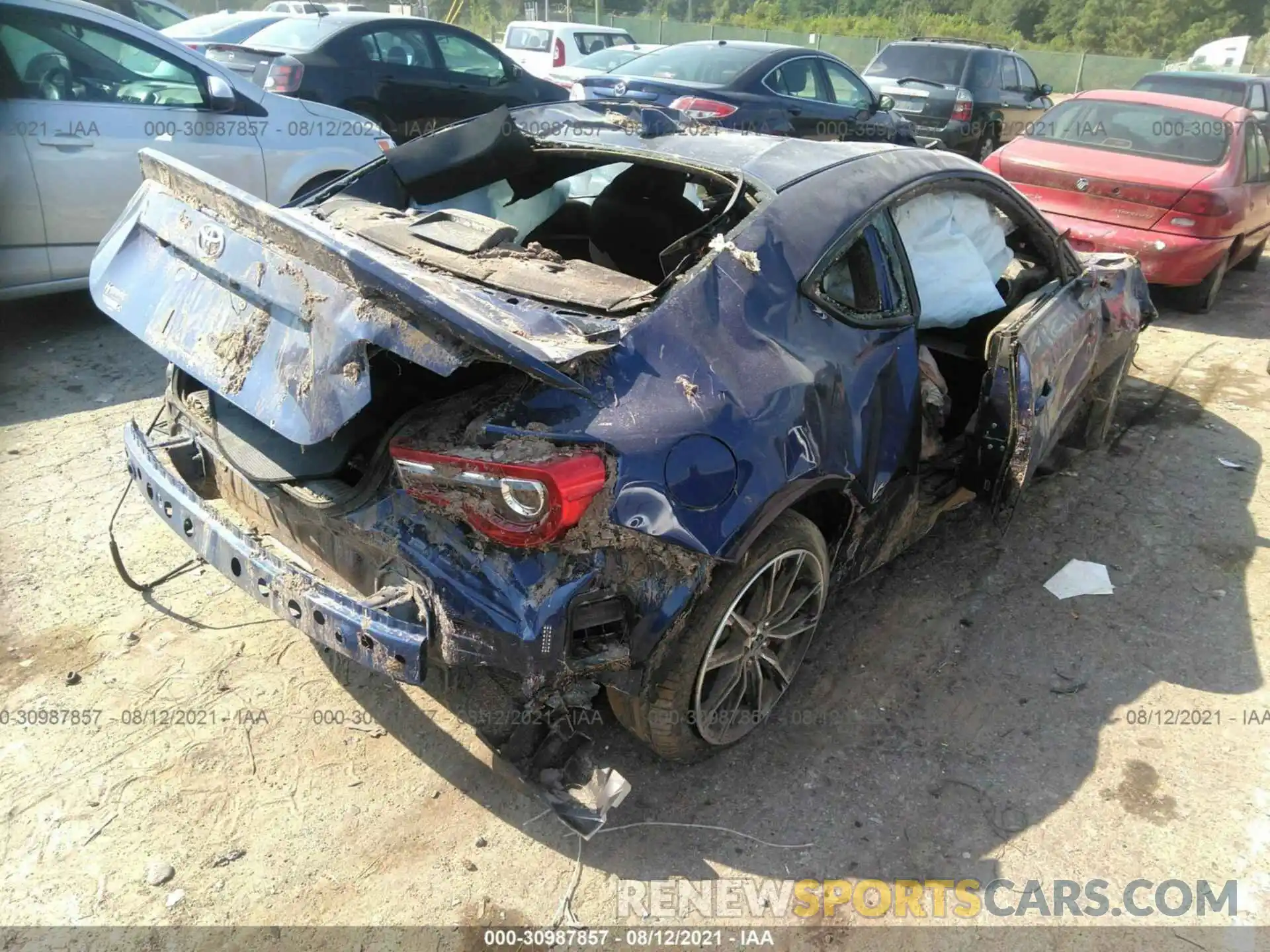 4 Photograph of a damaged car JF1ZNAA11K9702385 TOYOTA 86 2019