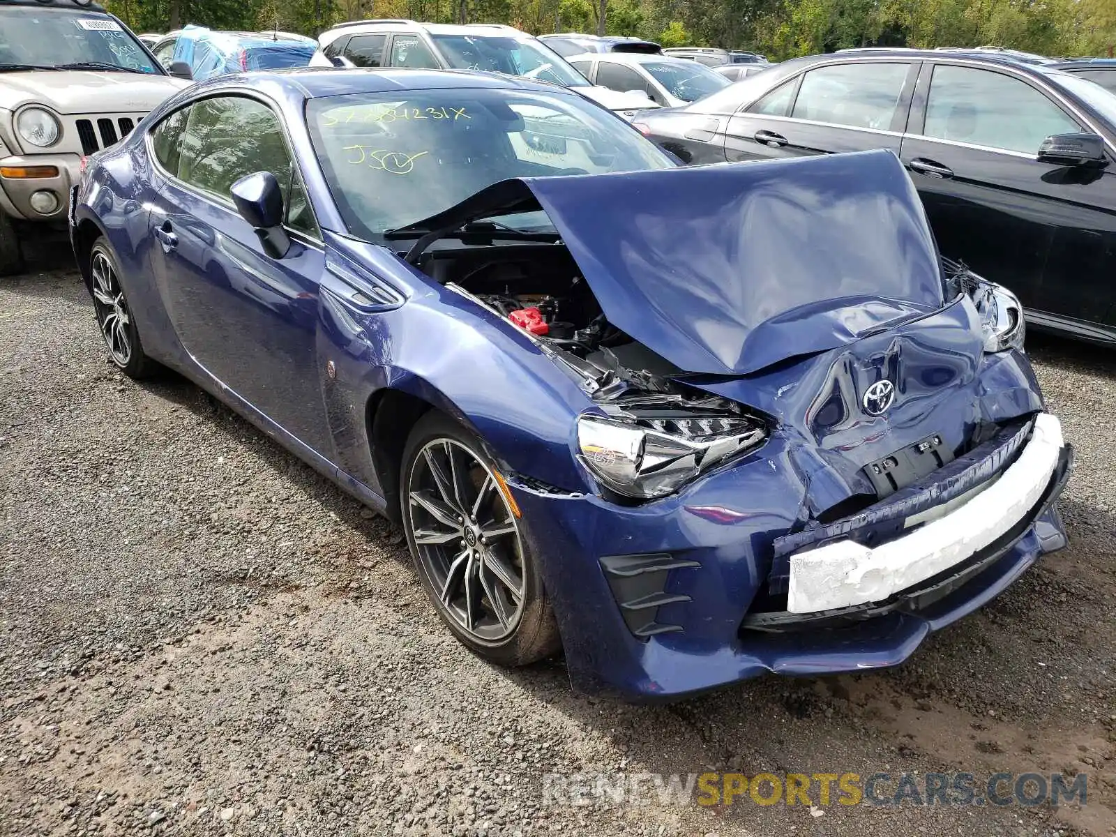 1 Photograph of a damaged car JF1ZNAA12K8701266 TOYOTA 86 2019