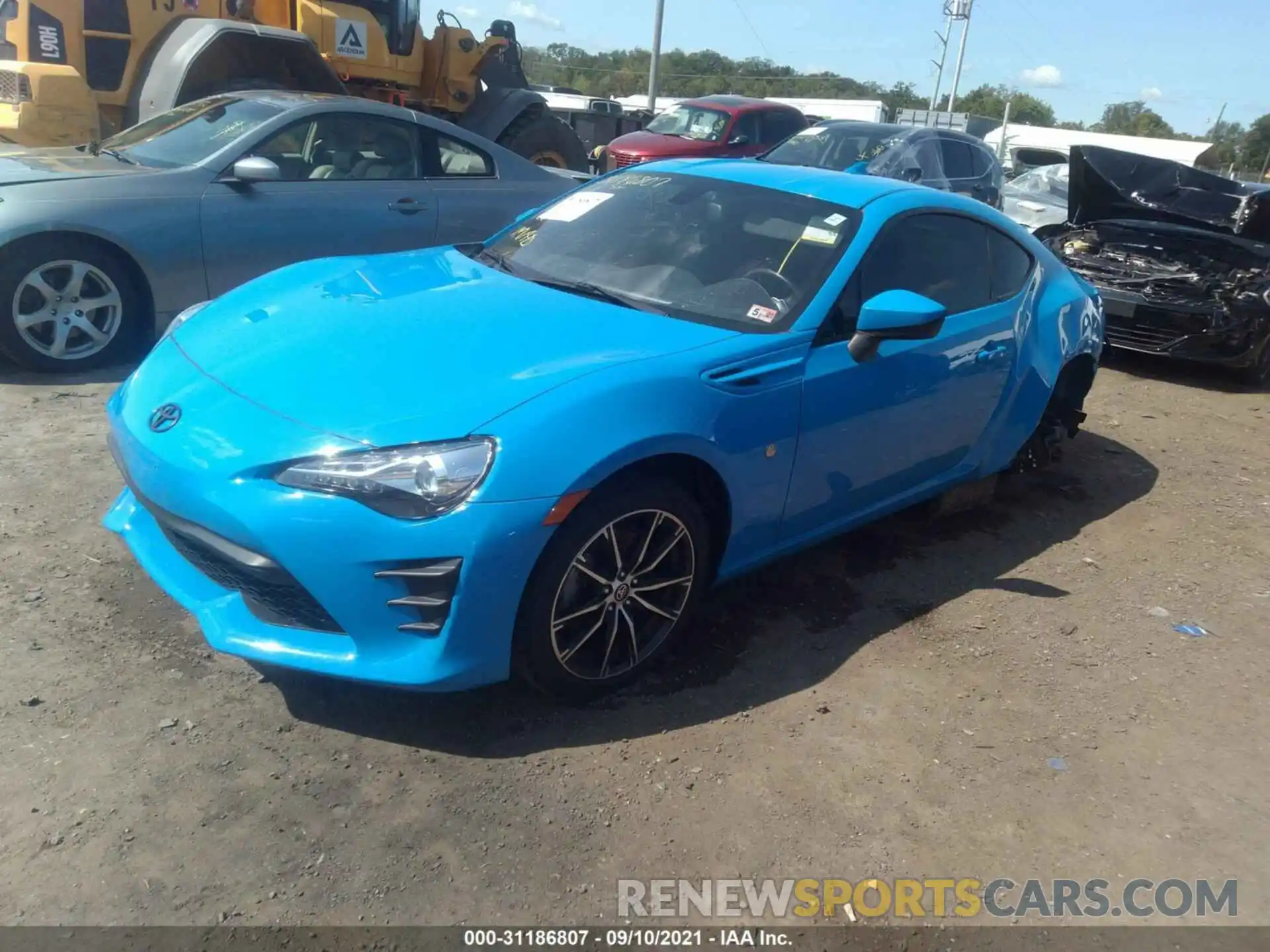 2 Photograph of a damaged car JF1ZNAA13K8703088 TOYOTA 86 2019