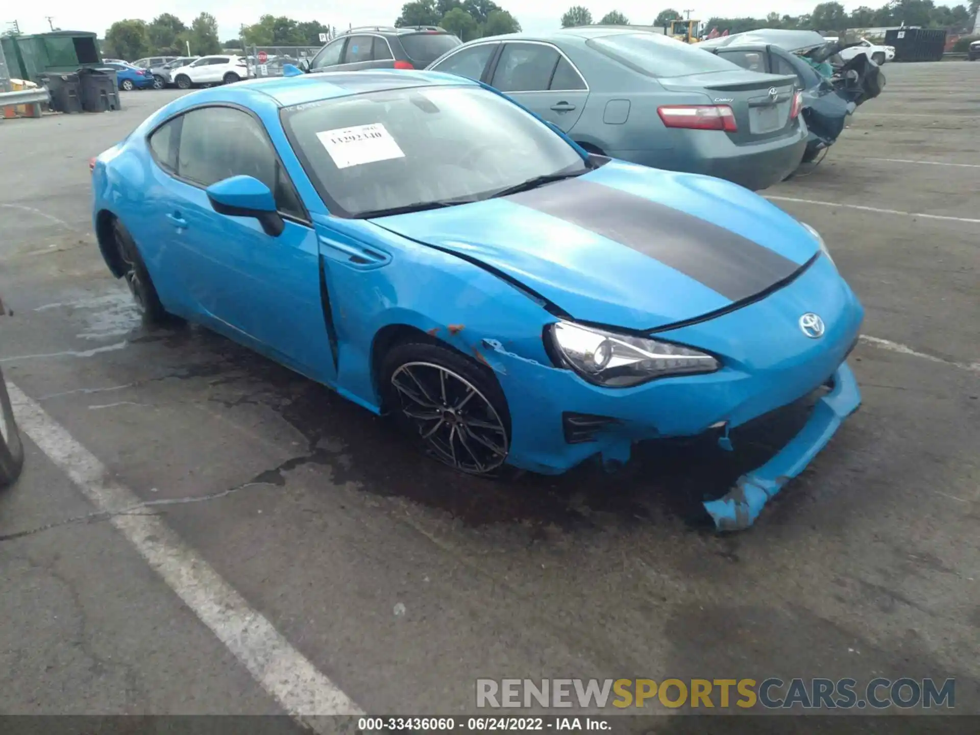 1 Photograph of a damaged car JF1ZNAA13K8703401 TOYOTA 86 2019