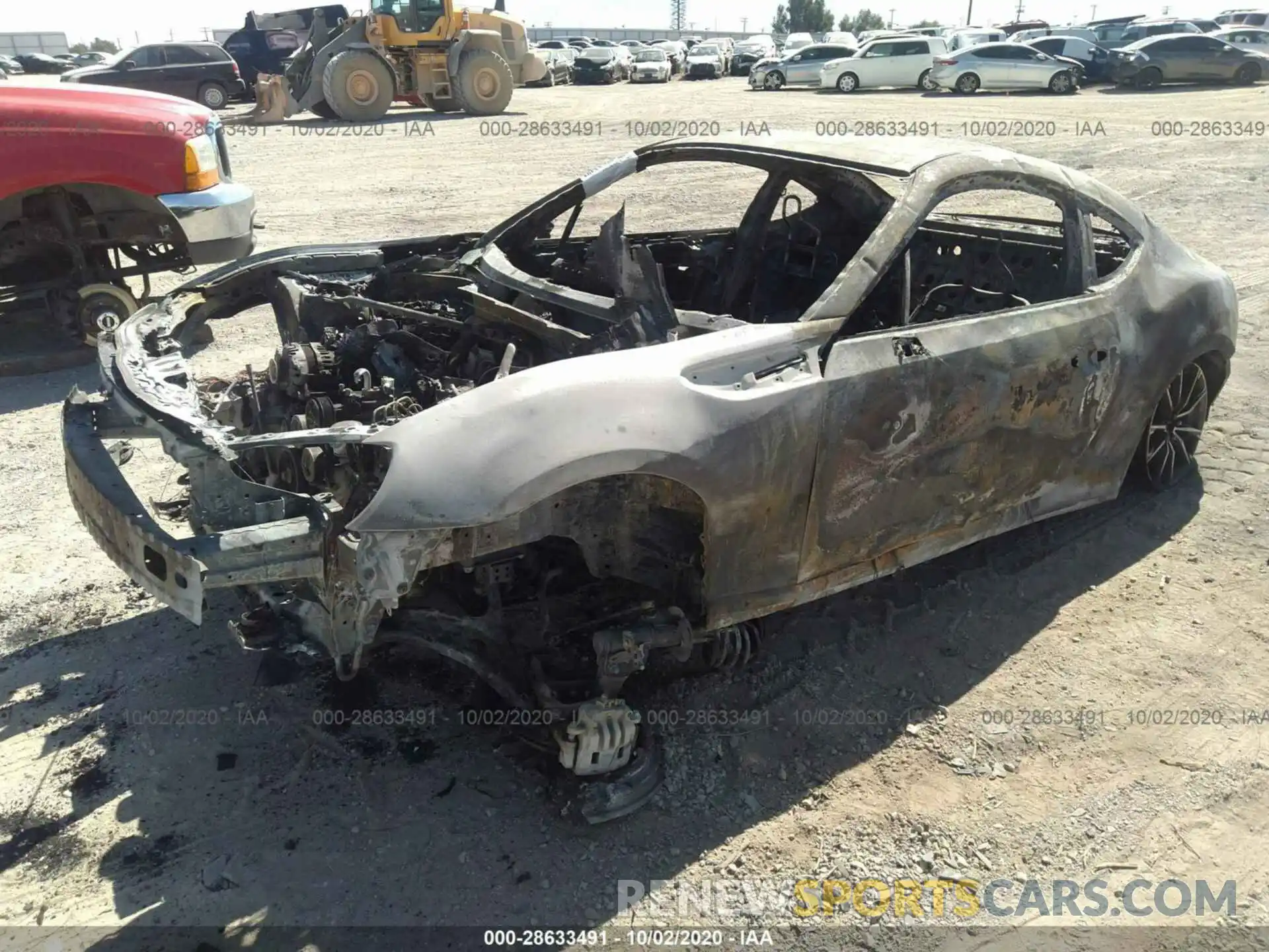 2 Photograph of a damaged car JF1ZNAA14K8704055 TOYOTA 86 2019