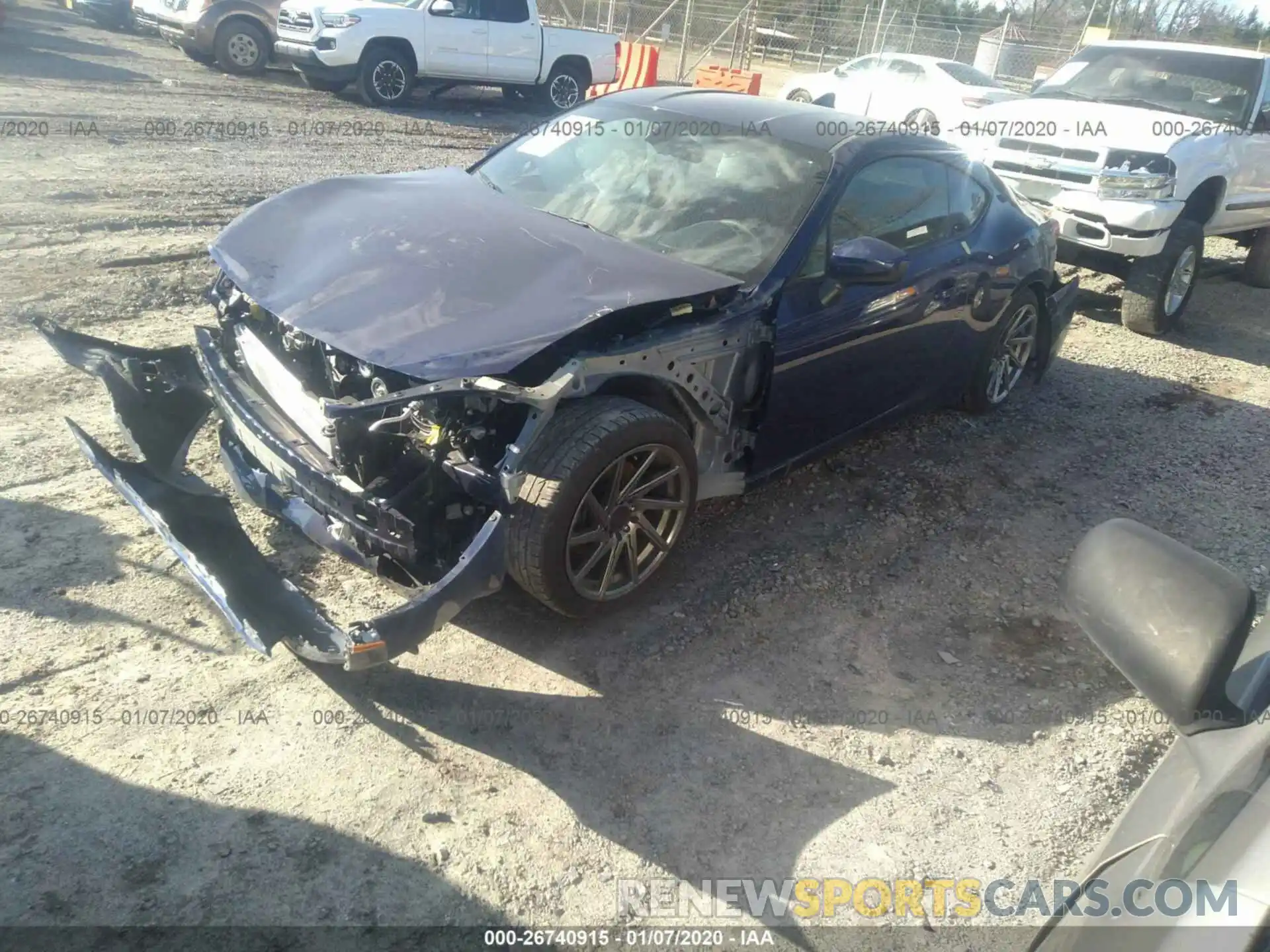 2 Photograph of a damaged car JF1ZNAA14K9704194 TOYOTA 86 2019