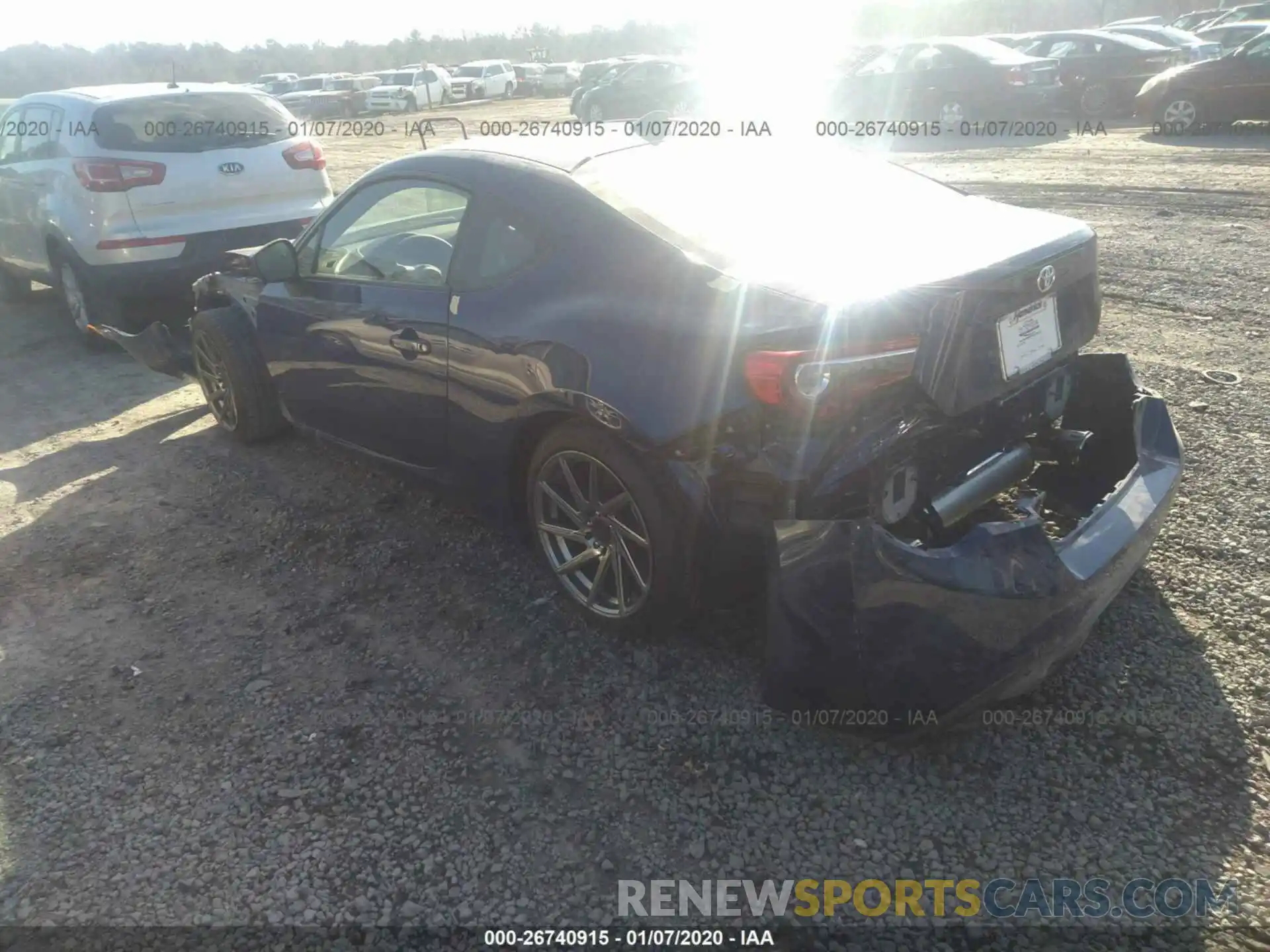 3 Photograph of a damaged car JF1ZNAA14K9704194 TOYOTA 86 2019