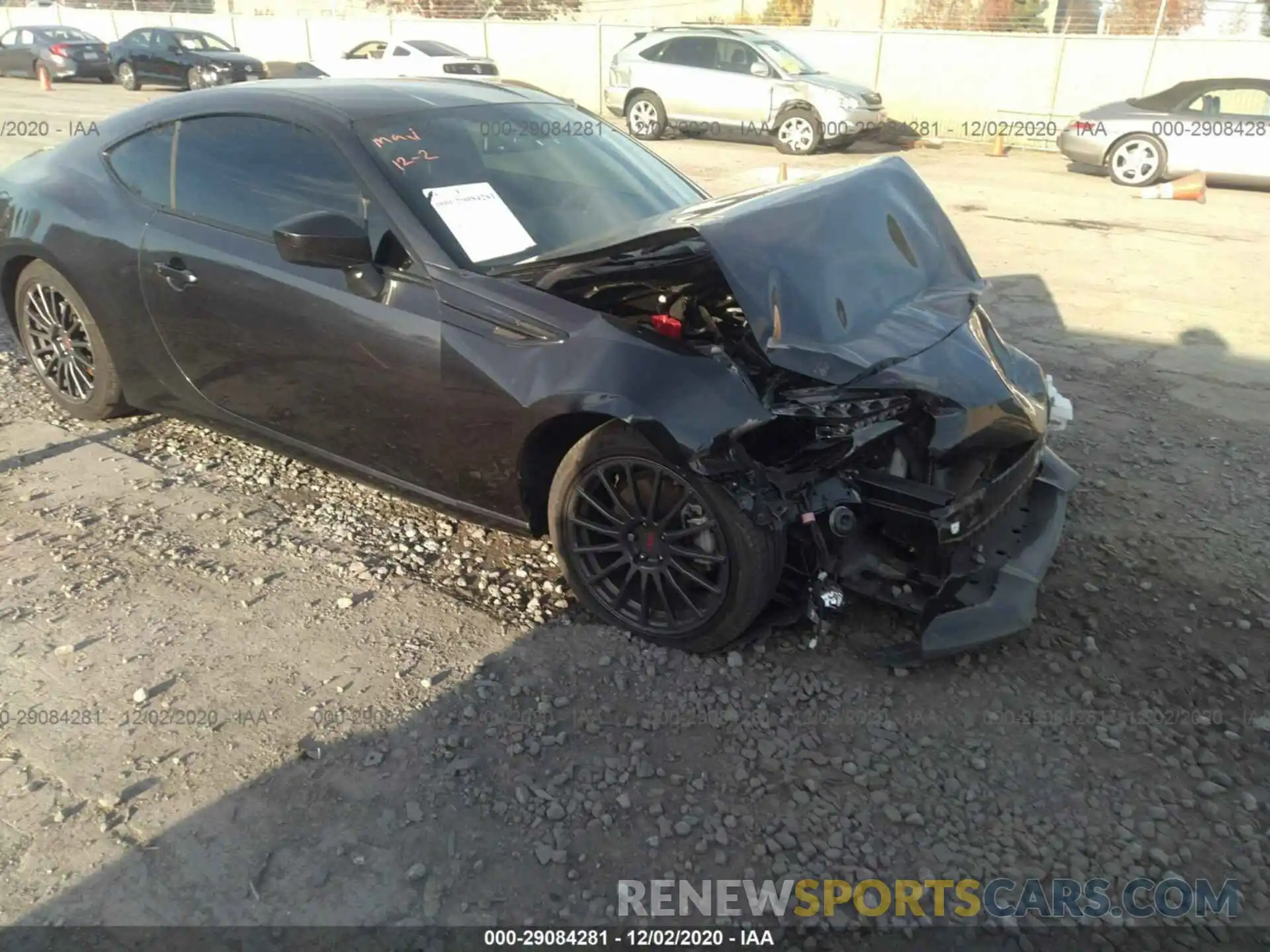 1 Photograph of a damaged car JF1ZNAA16K8702470 TOYOTA 86 2019