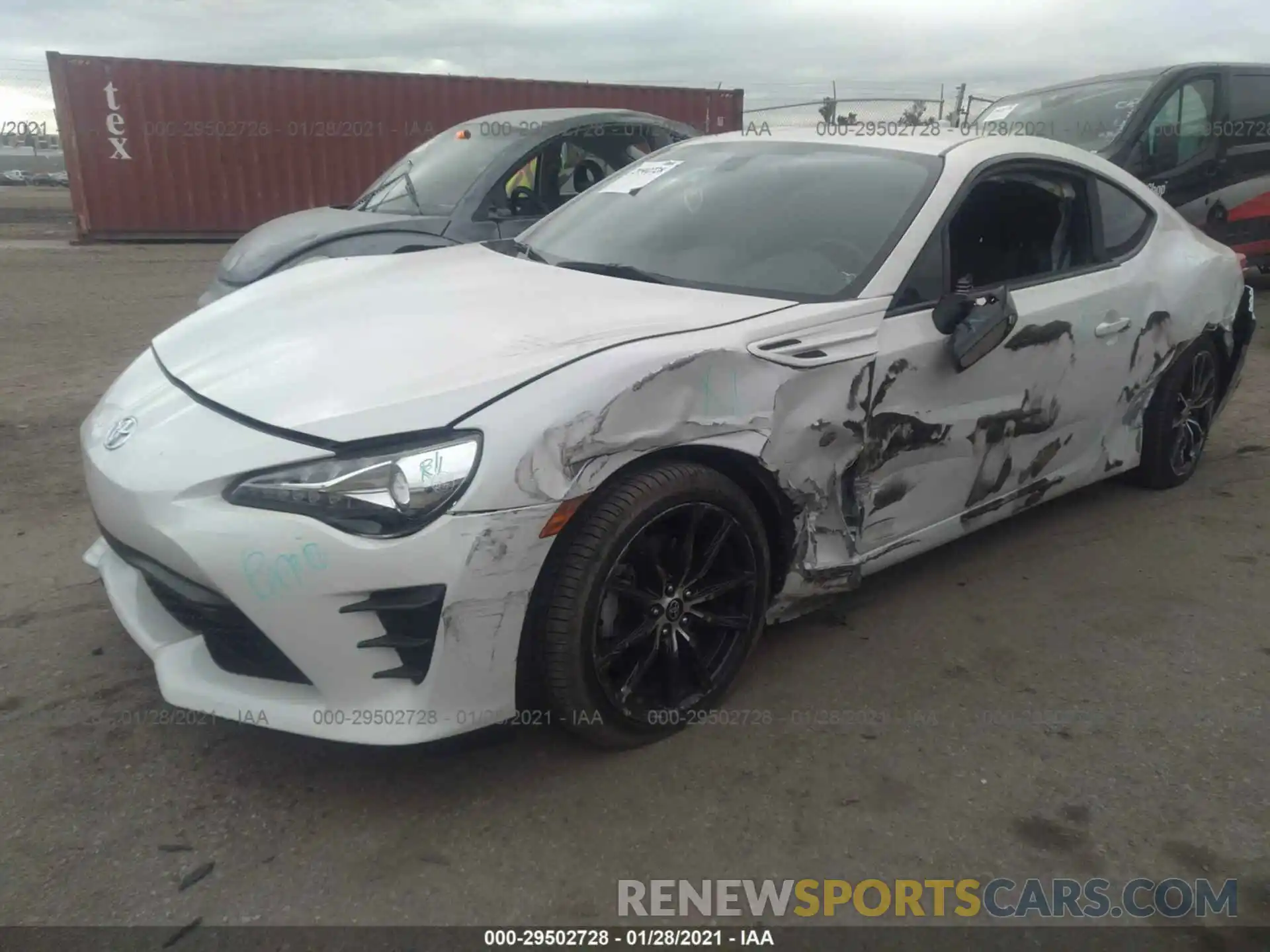 2 Photograph of a damaged car JF1ZNAA16K8703747 TOYOTA 86 2019