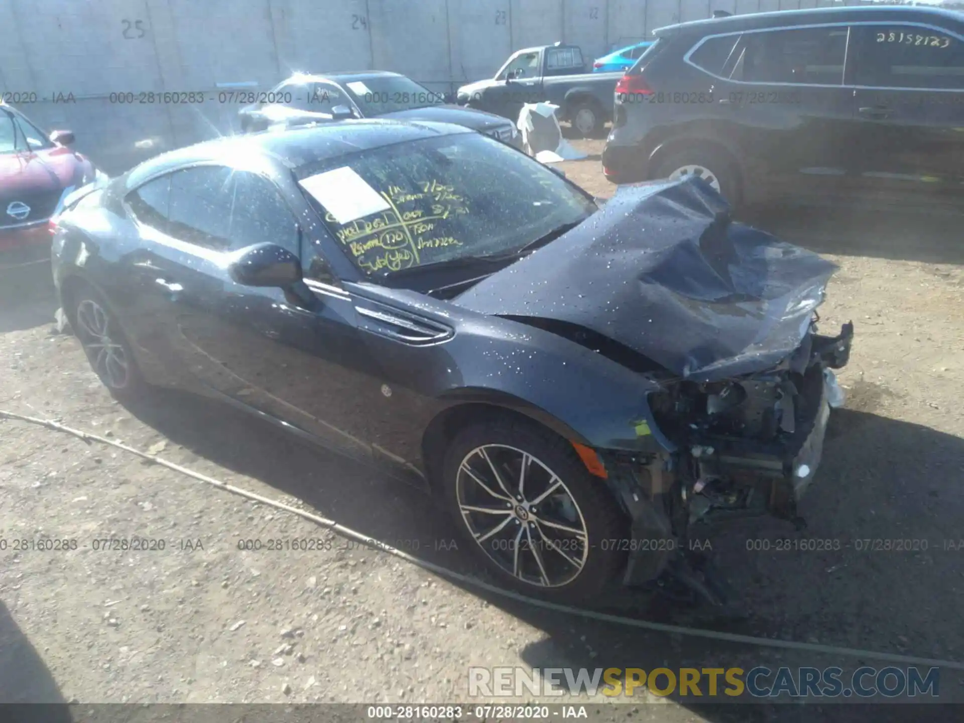 1 Photograph of a damaged car JF1ZNAA16K8704218 TOYOTA 86 2019