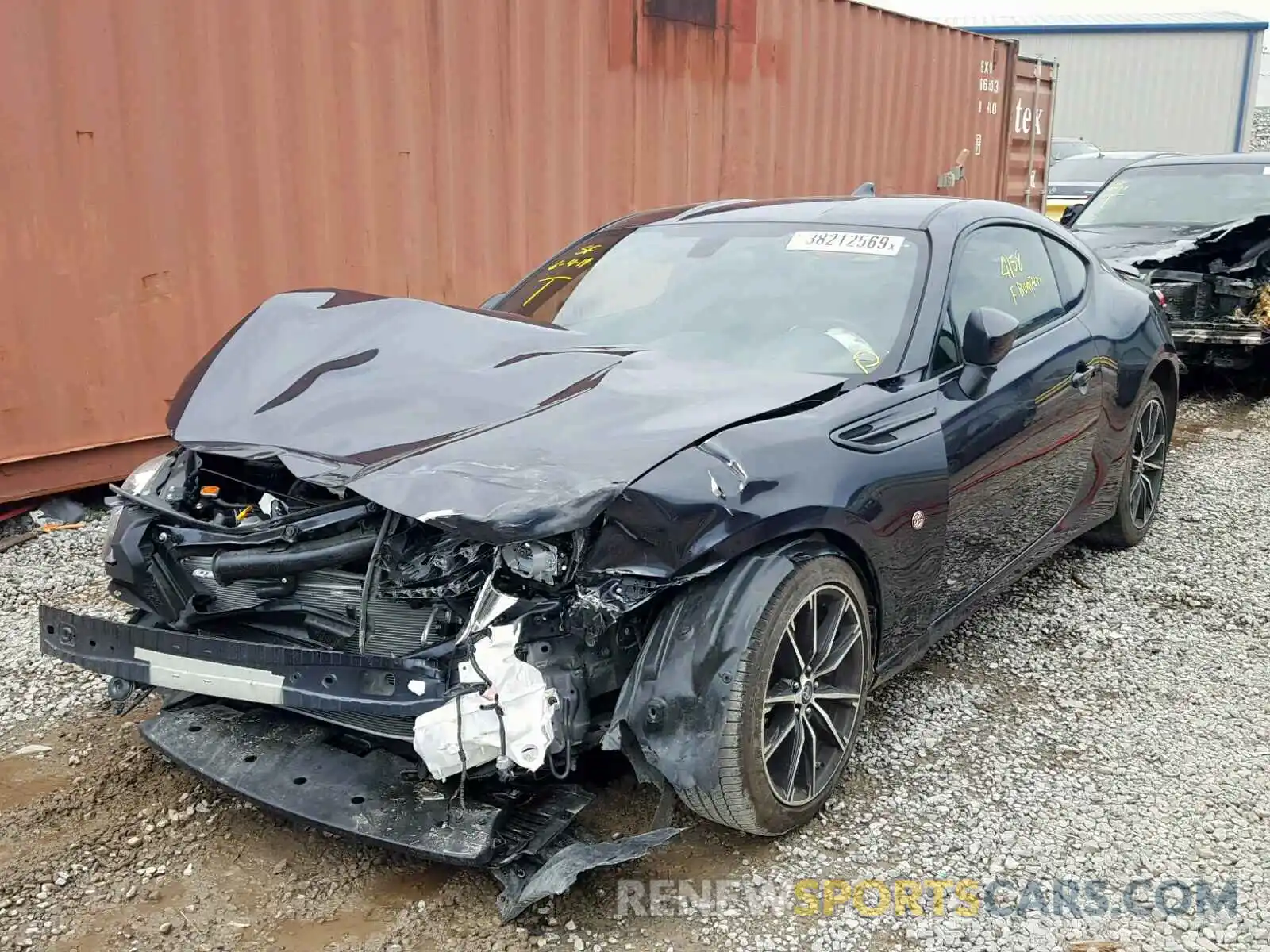 2 Photograph of a damaged car JF1ZNAA17K8700503 TOYOTA 86 2019