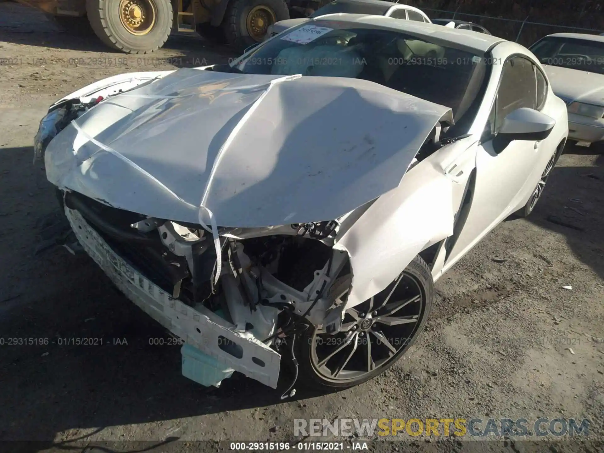 2 Photograph of a damaged car JF1ZNAA17K8701957 TOYOTA 86 2019