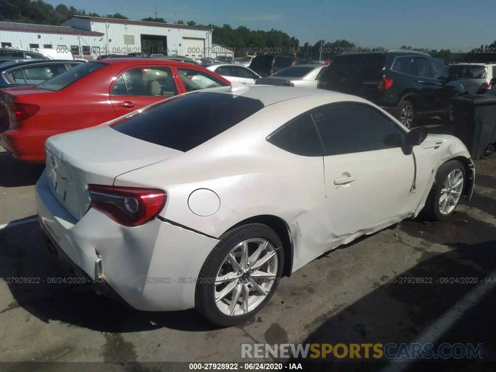 4 Photograph of a damaged car JF1ZNAA18K8700302 TOYOTA 86 2019