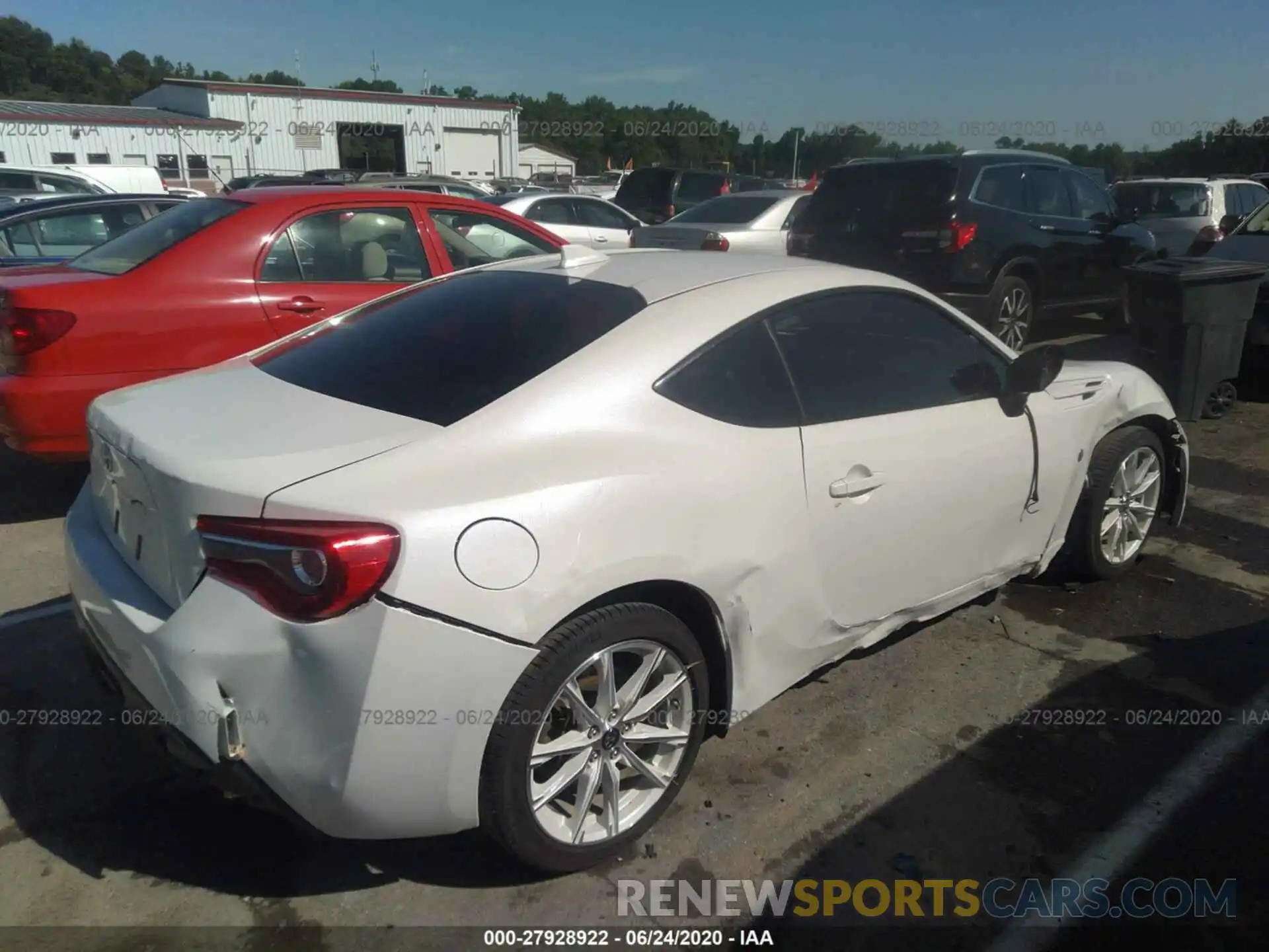 6 Photograph of a damaged car JF1ZNAA18K8700302 TOYOTA 86 2019