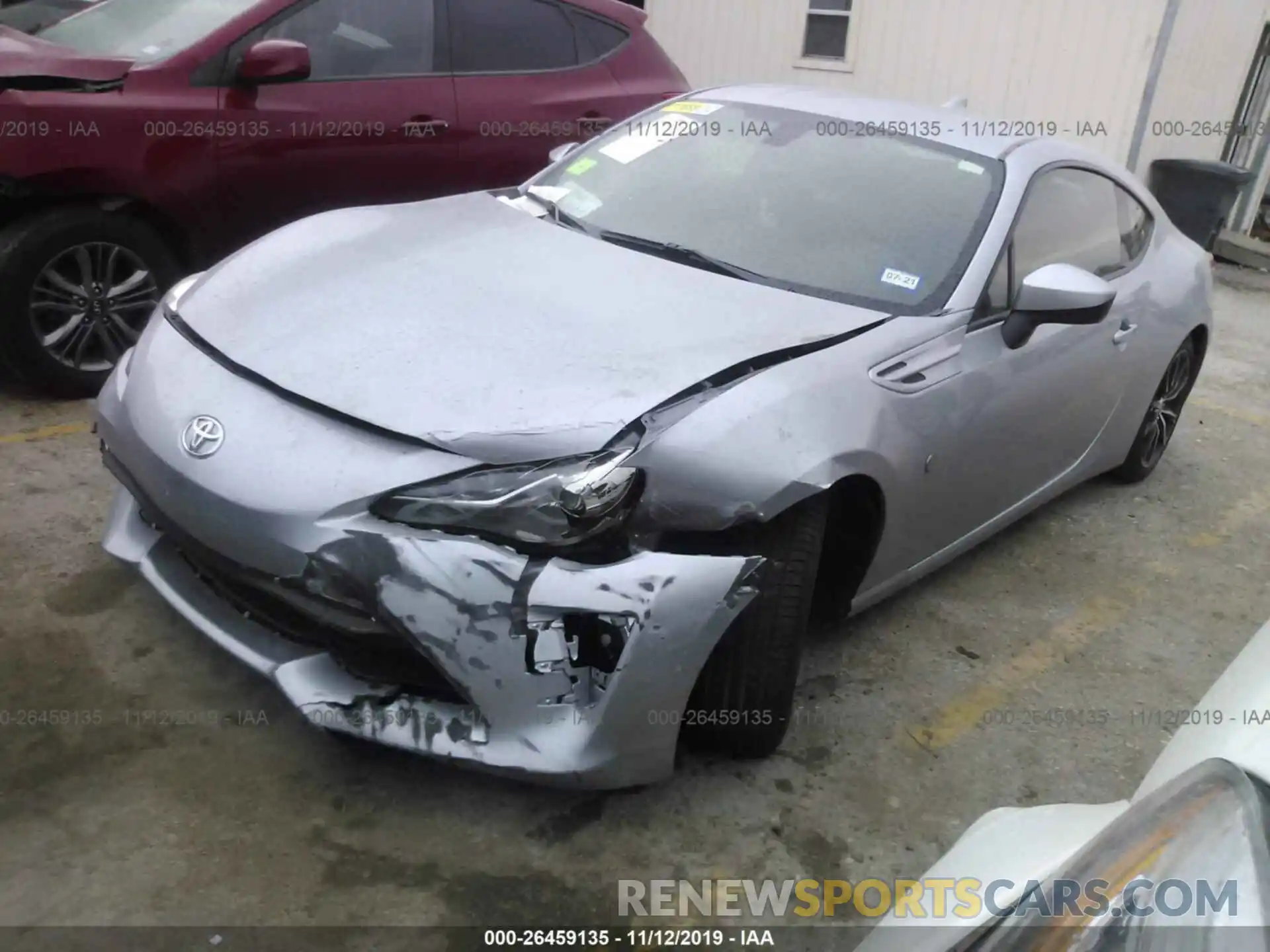 2 Photograph of a damaged car JF1ZNAA18K8703989 TOYOTA 86 2019