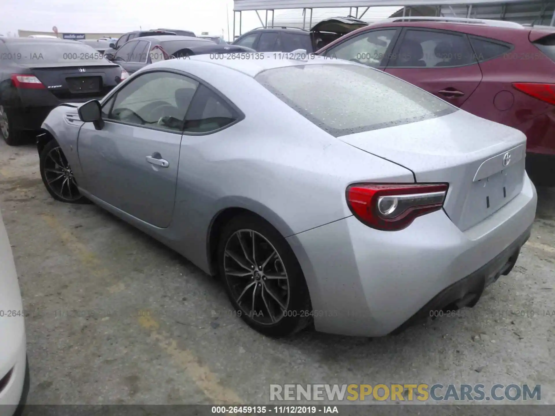 3 Photograph of a damaged car JF1ZNAA18K8703989 TOYOTA 86 2019