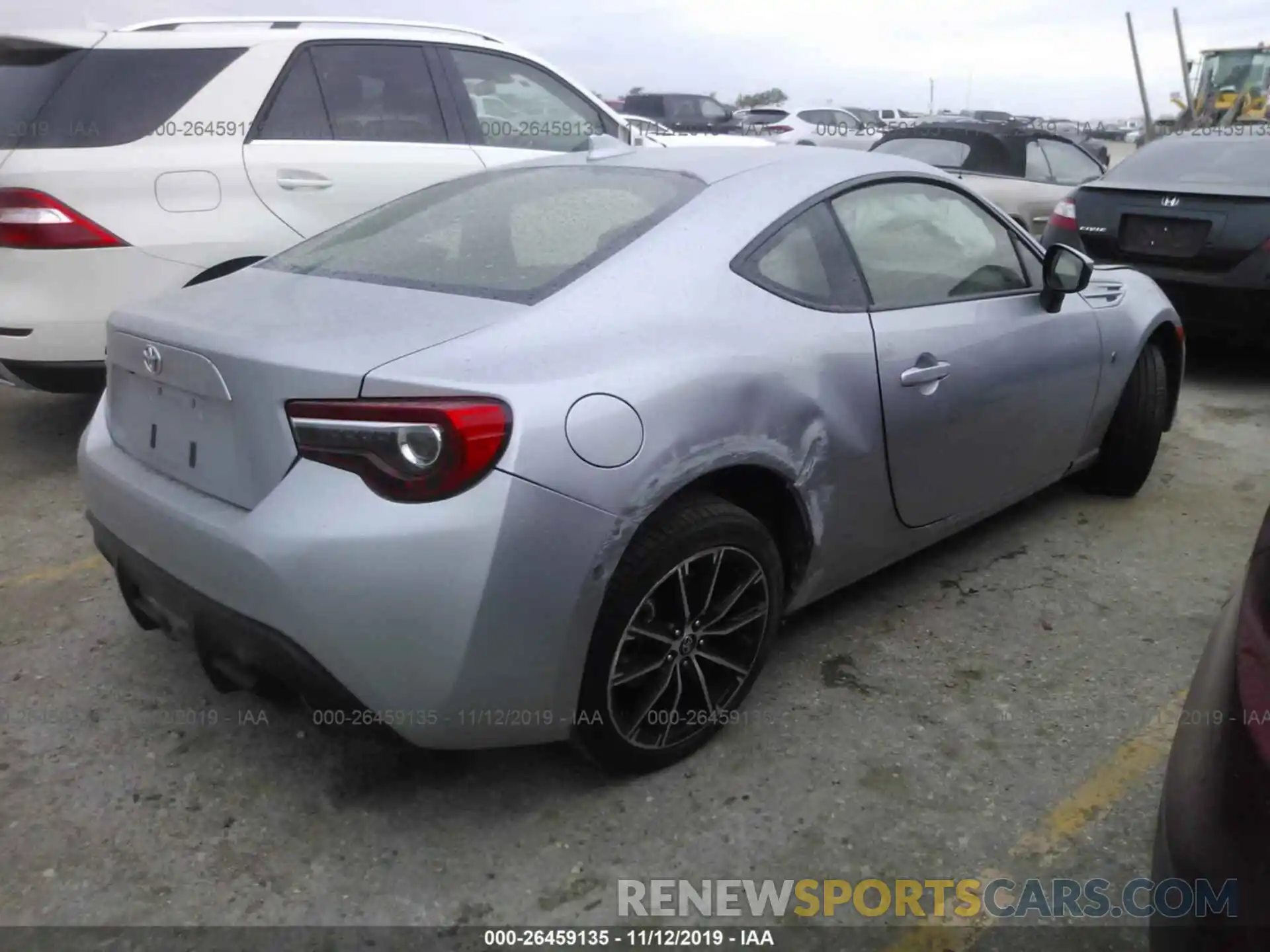 4 Photograph of a damaged car JF1ZNAA18K8703989 TOYOTA 86 2019