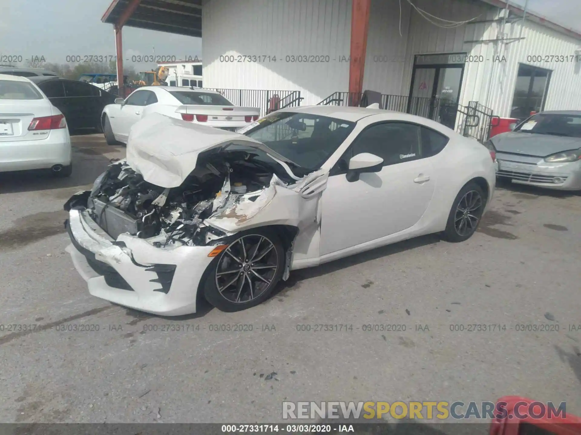 2 Photograph of a damaged car JF1ZNAA19K8701104 TOYOTA 86 2019