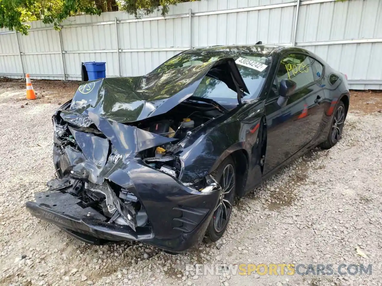 2 Photograph of a damaged car JF1ZNAA19K9703753 TOYOTA 86 2019