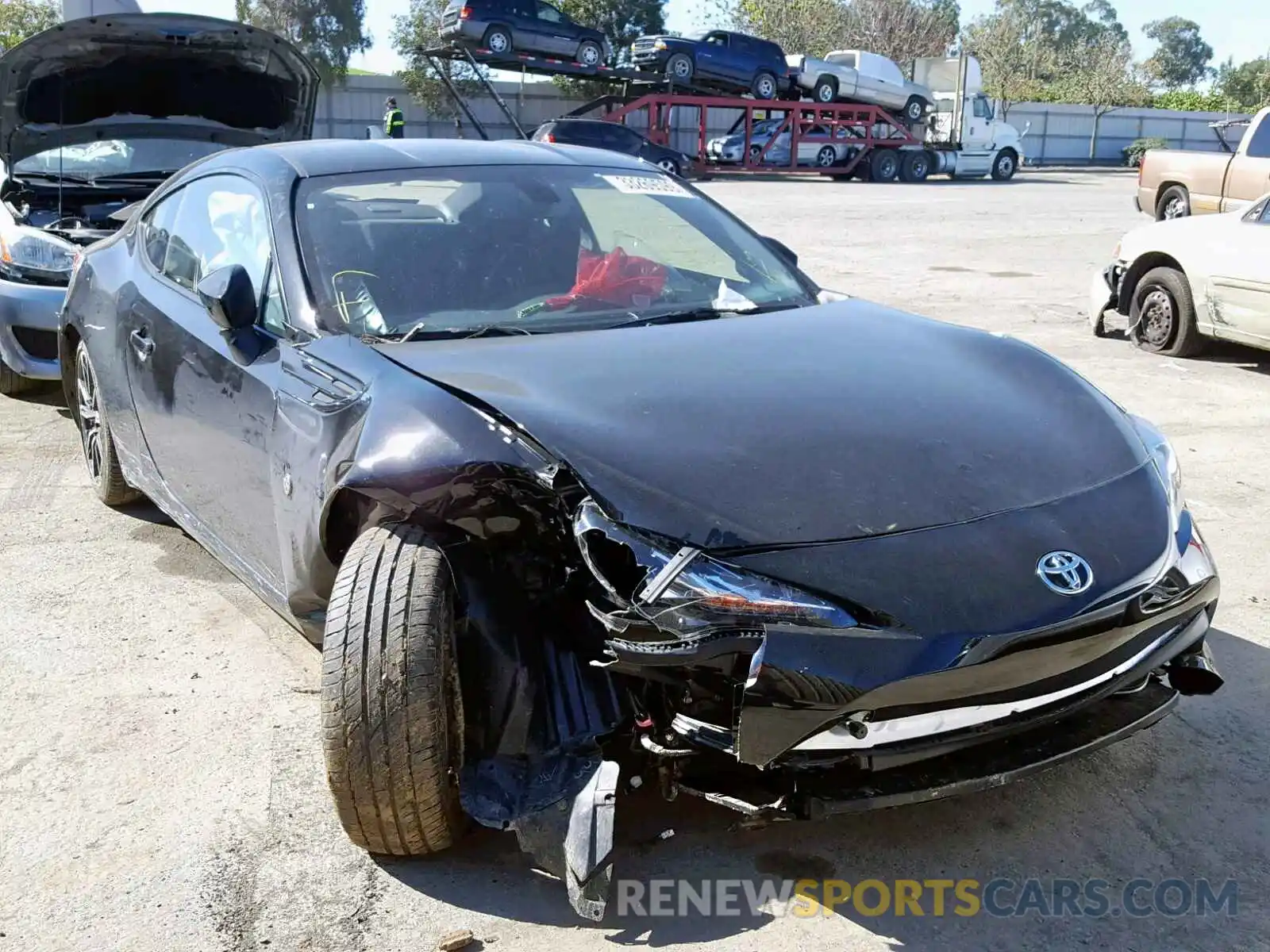 1 Photograph of a damaged car JF1ZNAA1XK9702420 TOYOTA 86 2019