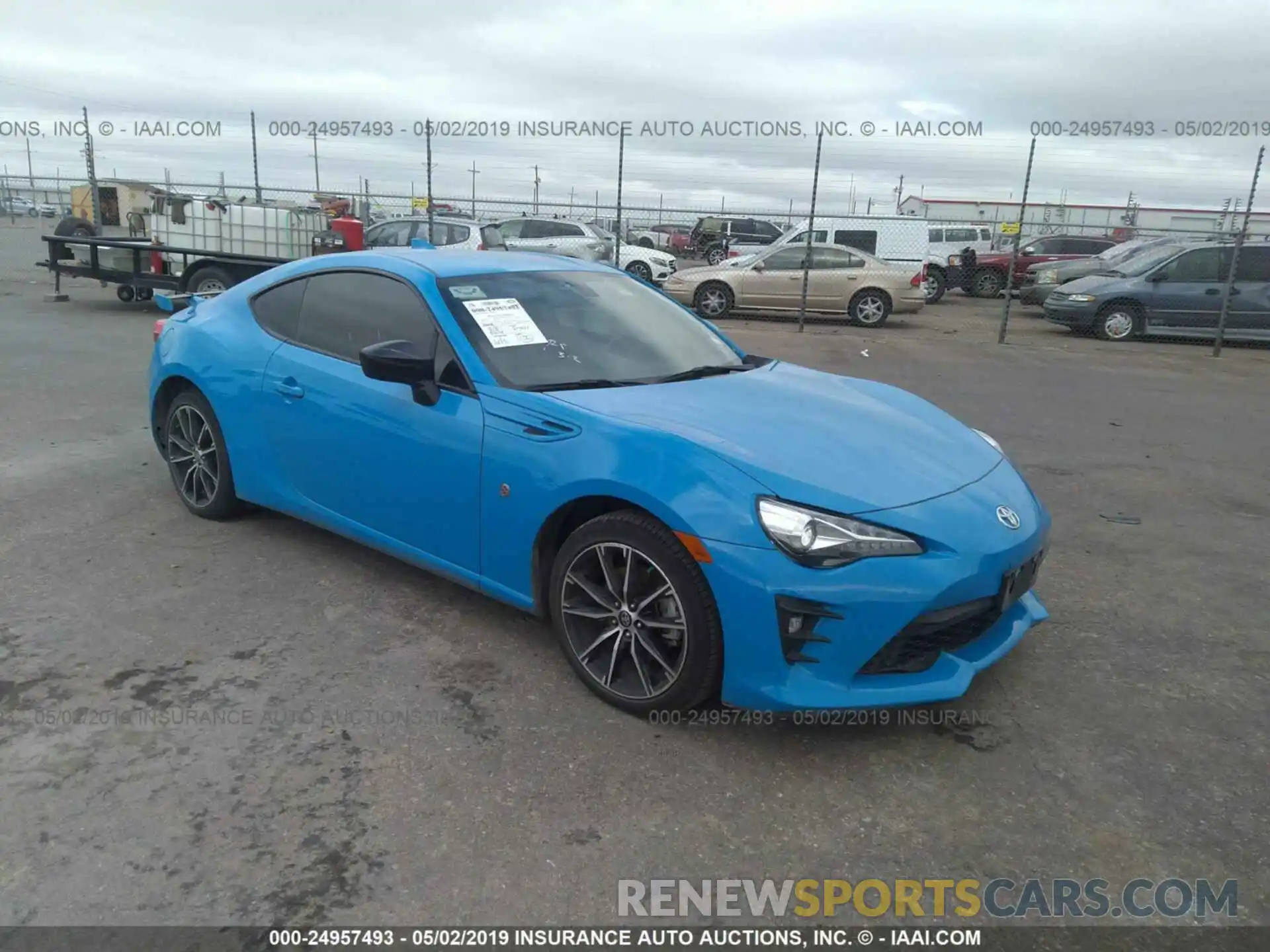 1 Photograph of a damaged car JF1ZNAE10K8701003 TOYOTA 86 2019