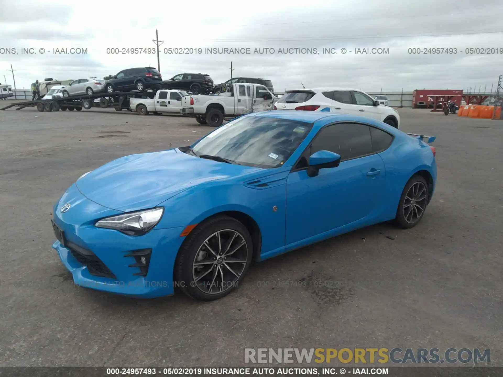 2 Photograph of a damaged car JF1ZNAE10K8701003 TOYOTA 86 2019