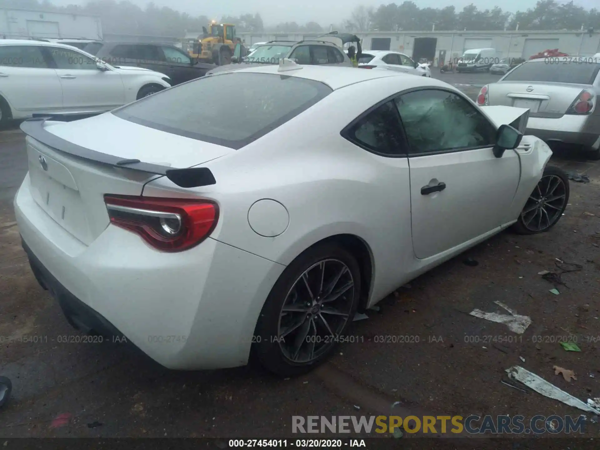 4 Photograph of a damaged car JF1ZNAE10K8702474 TOYOTA 86 2019