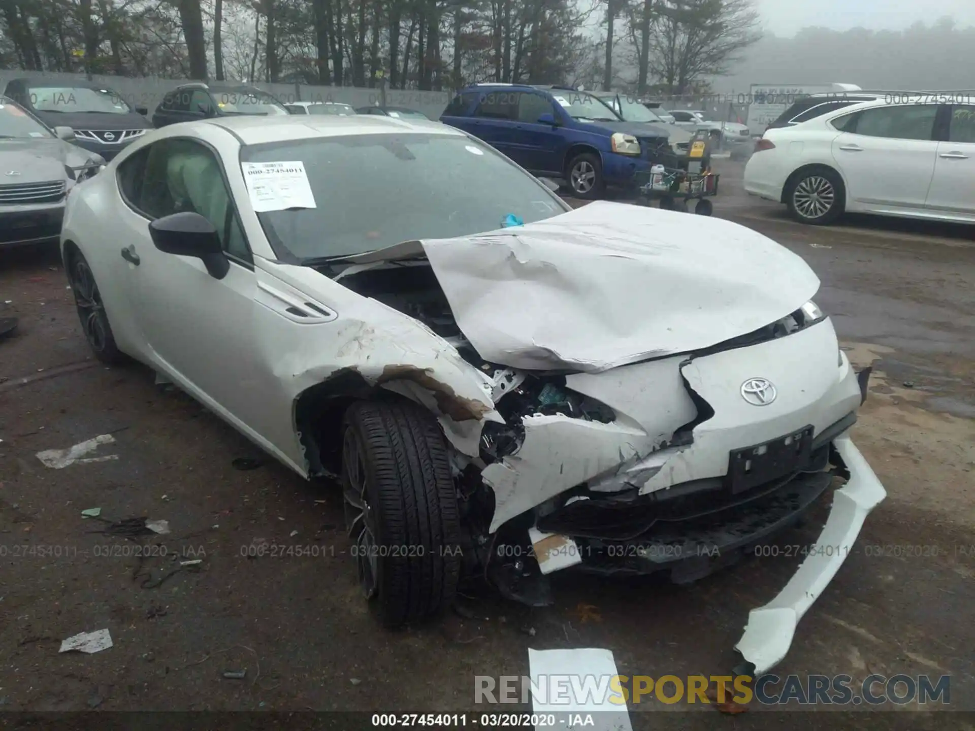 6 Photograph of a damaged car JF1ZNAE10K8702474 TOYOTA 86 2019