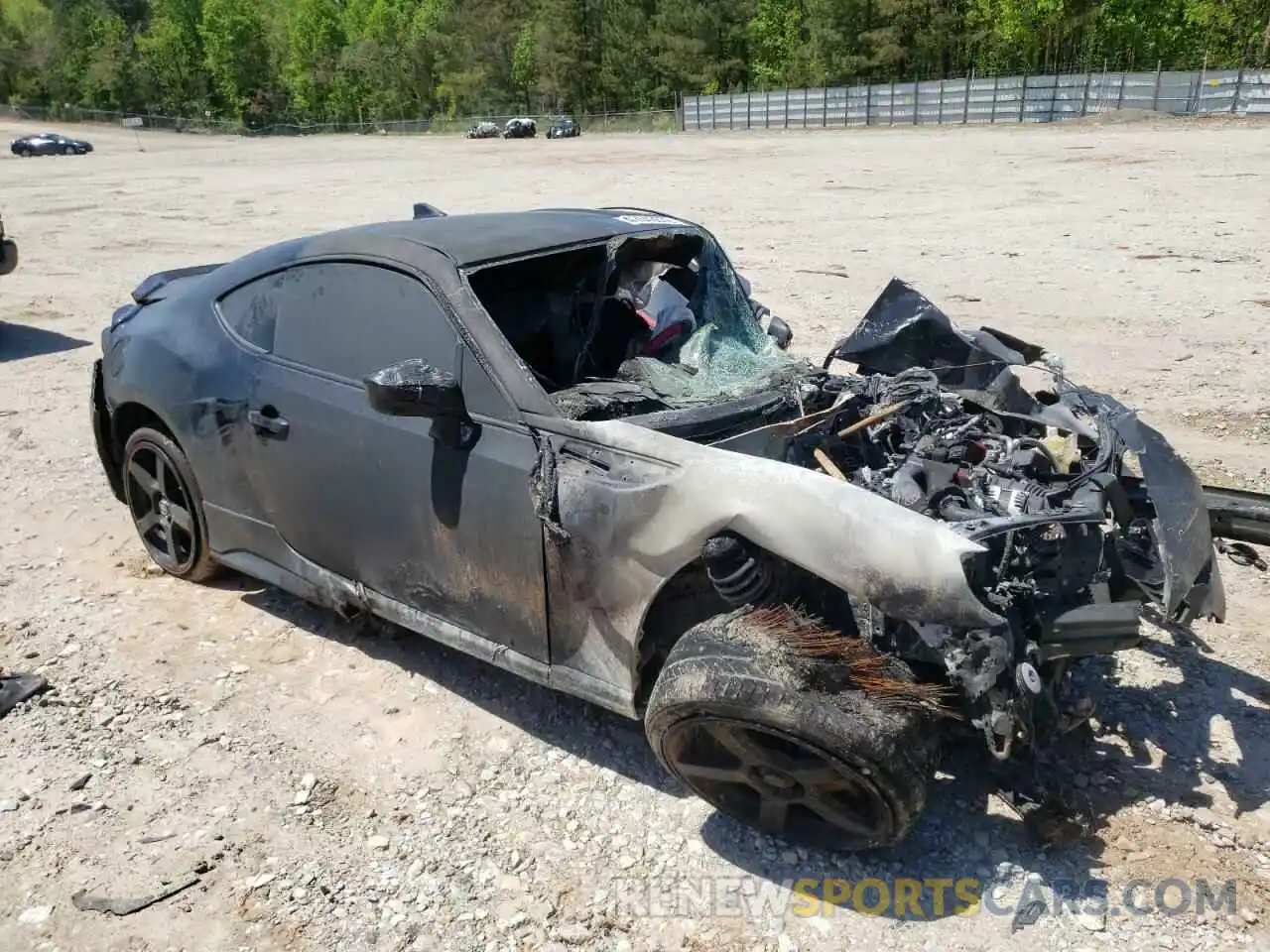 1 Photograph of a damaged car JF1ZNAE10K9702274 TOYOTA 86 2019