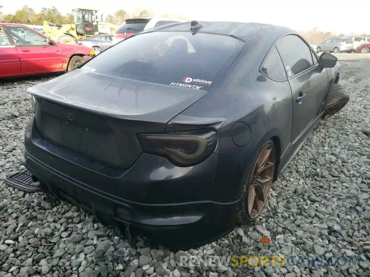 4 Photograph of a damaged car JF1ZNAE10K9702405 TOYOTA 86 2019