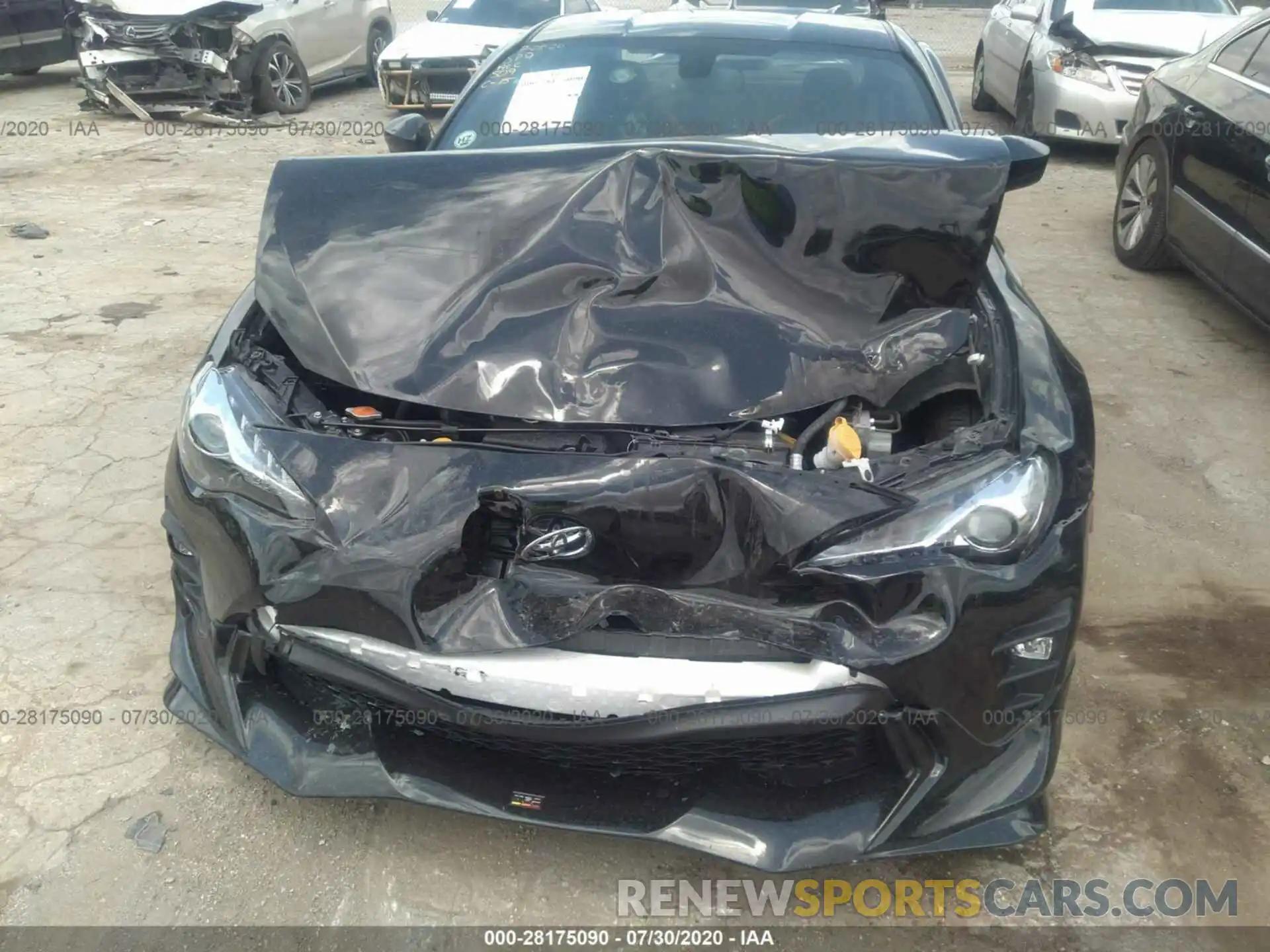 6 Photograph of a damaged car JF1ZNAE10K9702758 TOYOTA 86 2019