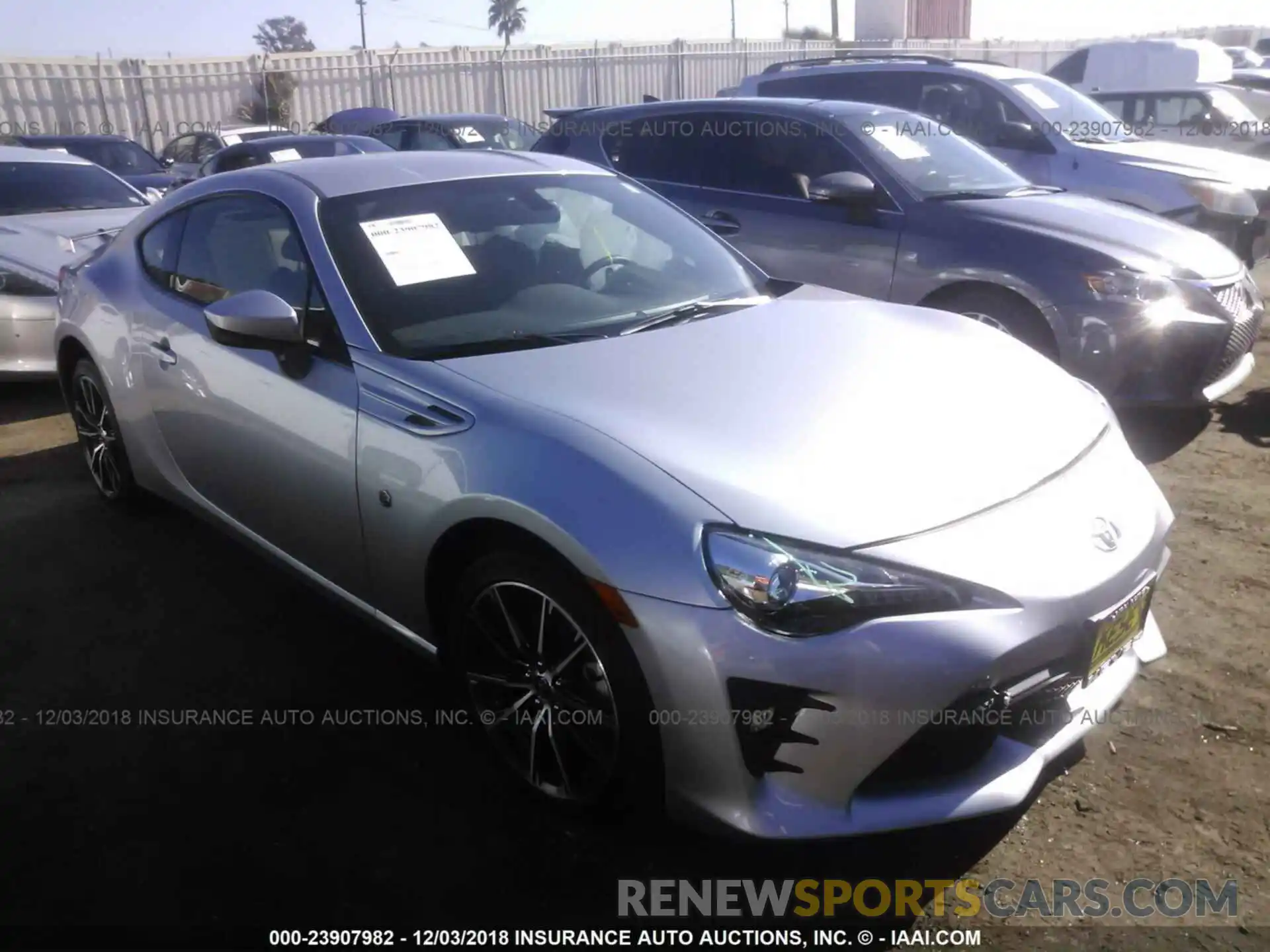 1 Photograph of a damaged car JF1ZNAE11K8700636 TOYOTA 86 2019