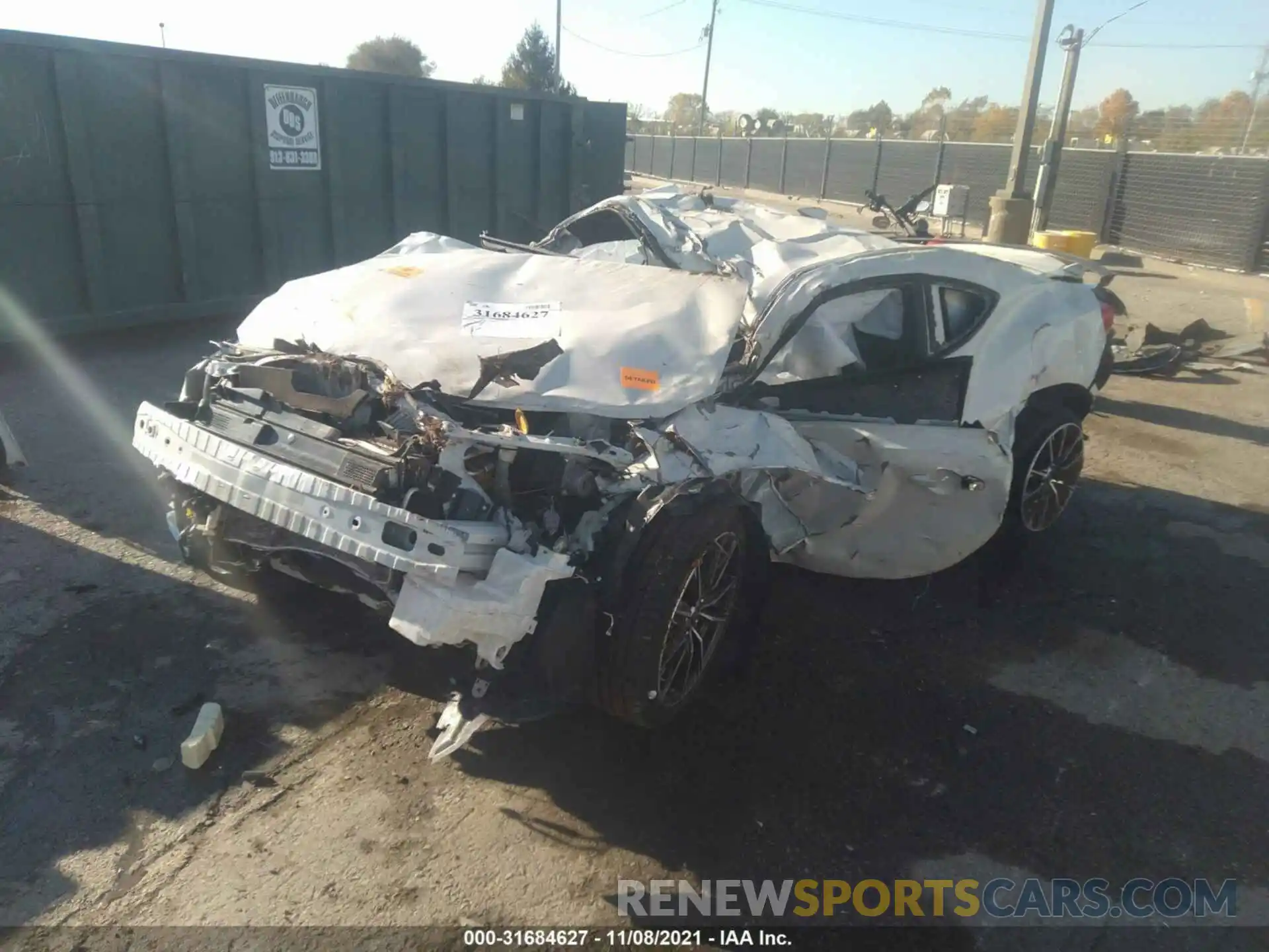 2 Photograph of a damaged car JF1ZNAE11K8702130 TOYOTA 86 2019