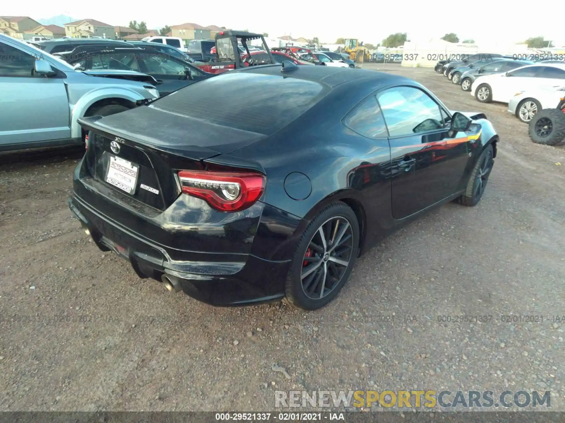 4 Photograph of a damaged car JF1ZNAE11K9701067 TOYOTA 86 2019