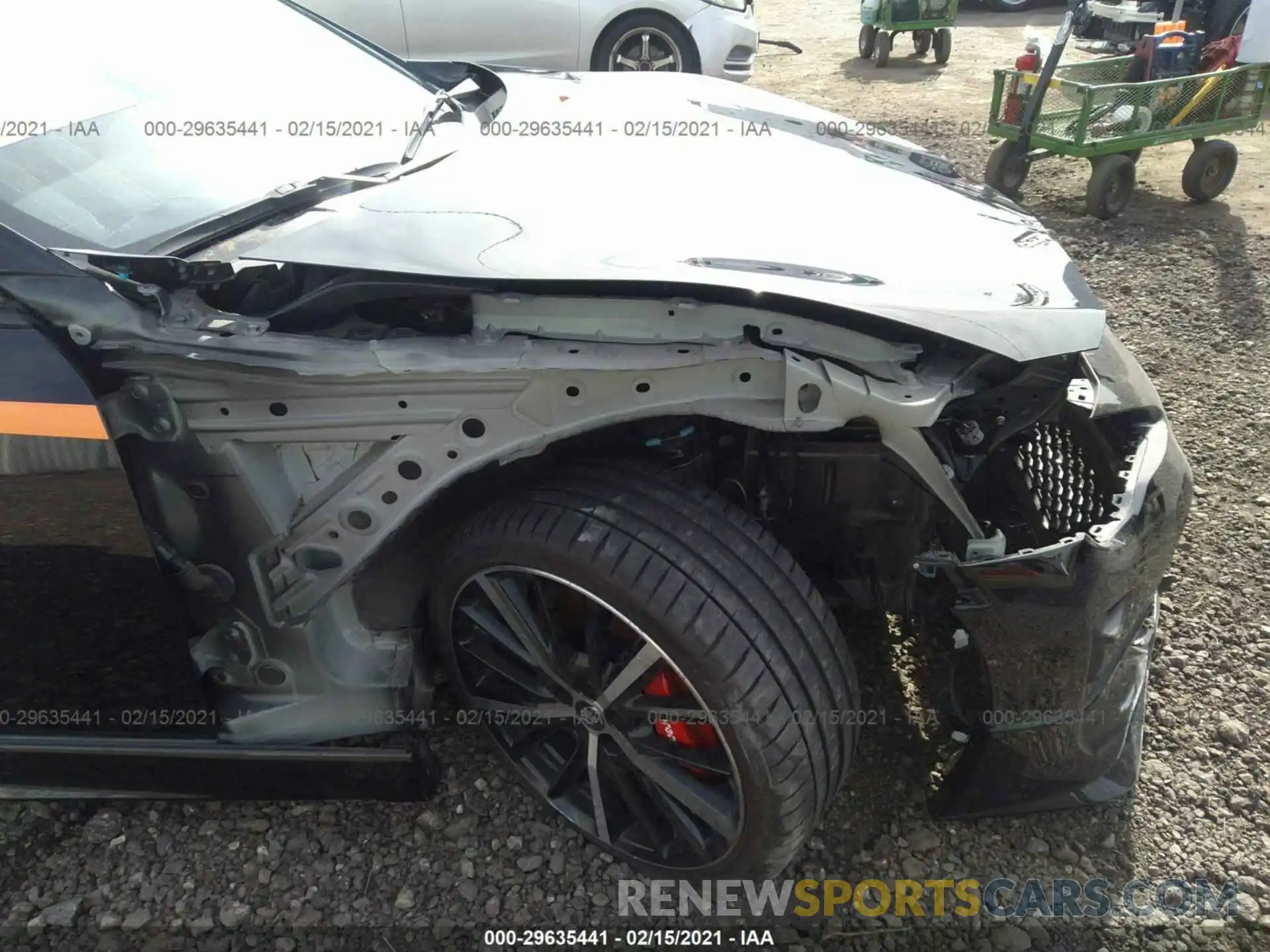 6 Photograph of a damaged car JF1ZNAE11K9702154 TOYOTA 86 2019