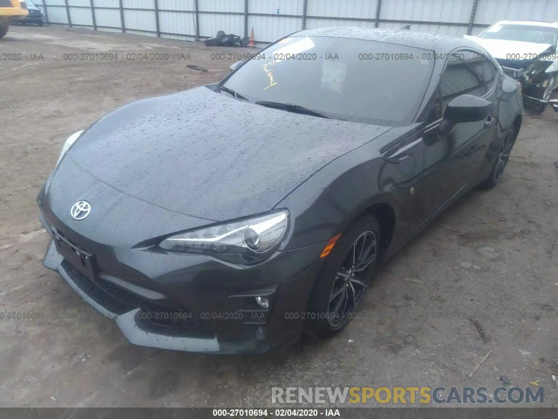 2 Photograph of a damaged car JF1ZNAE12K8703321 TOYOTA 86 2019