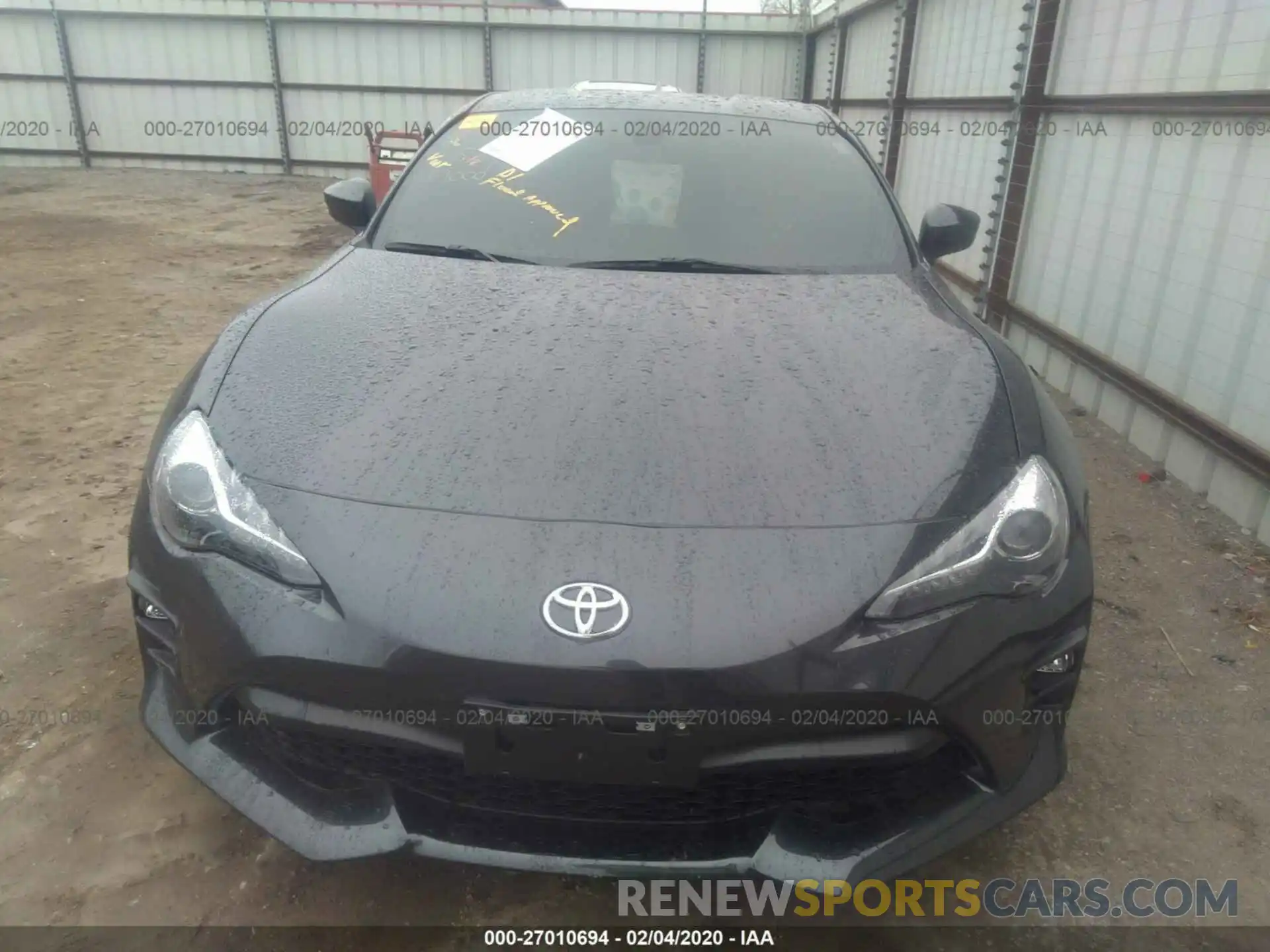 6 Photograph of a damaged car JF1ZNAE12K8703321 TOYOTA 86 2019