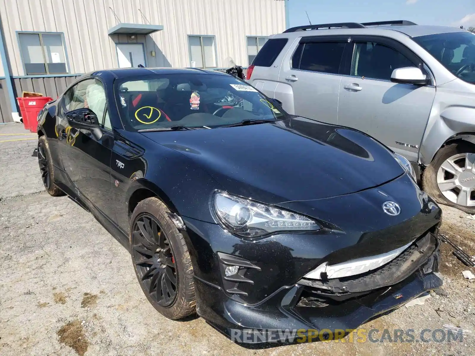 1 Photograph of a damaged car JF1ZNAE12K9700963 TOYOTA 86 2019