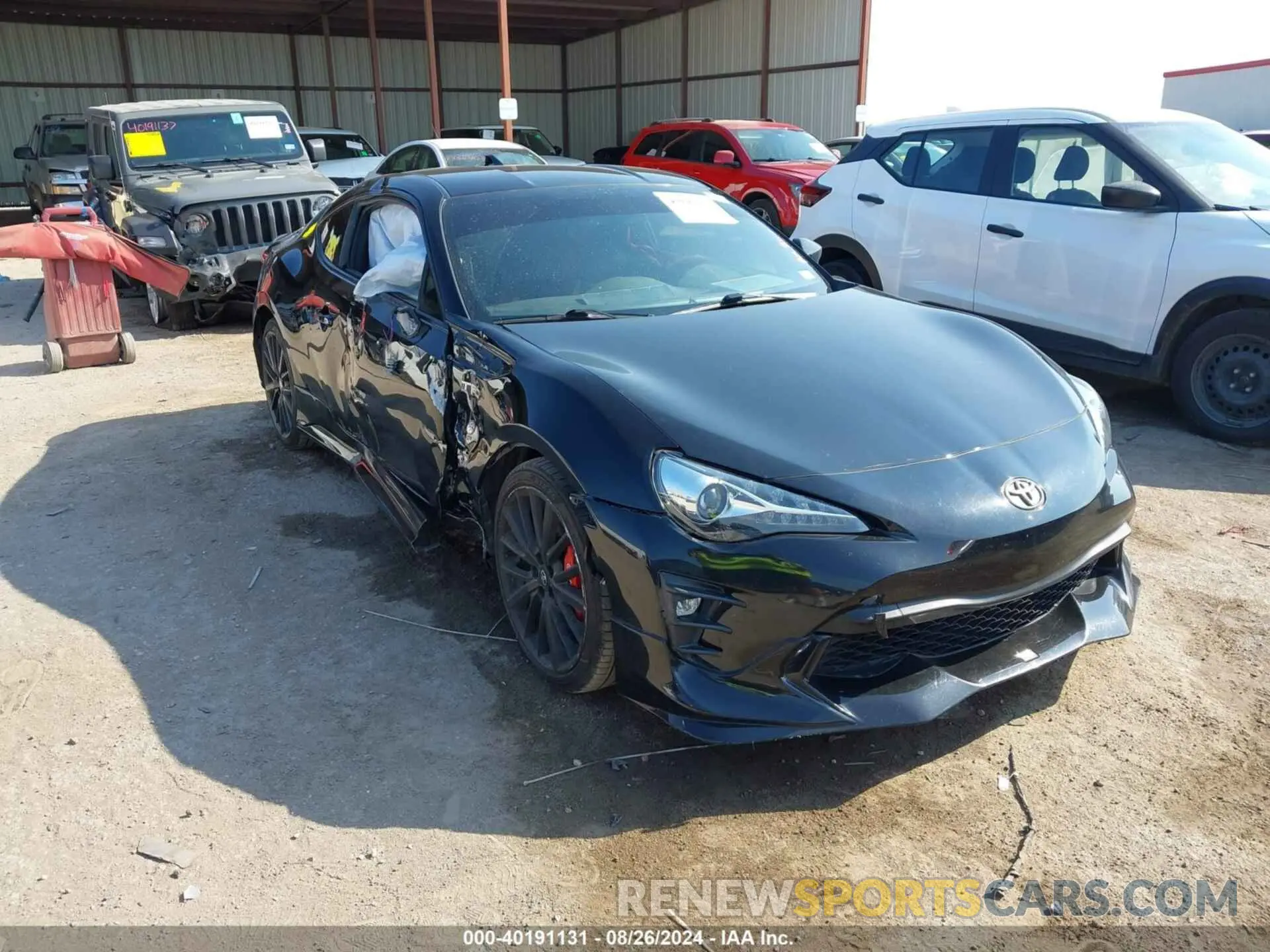 1 Photograph of a damaged car JF1ZNAE13K9701068 TOYOTA 86 2019