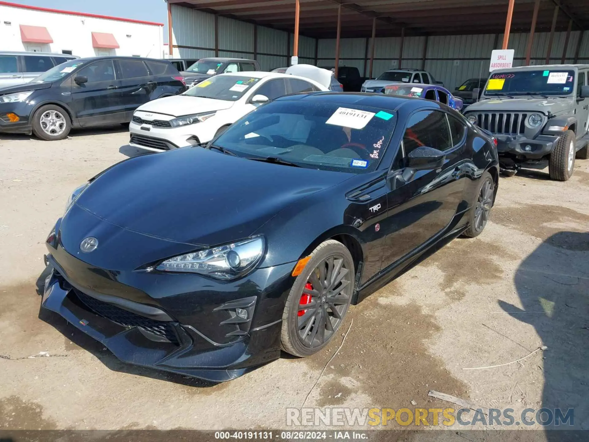 2 Photograph of a damaged car JF1ZNAE13K9701068 TOYOTA 86 2019