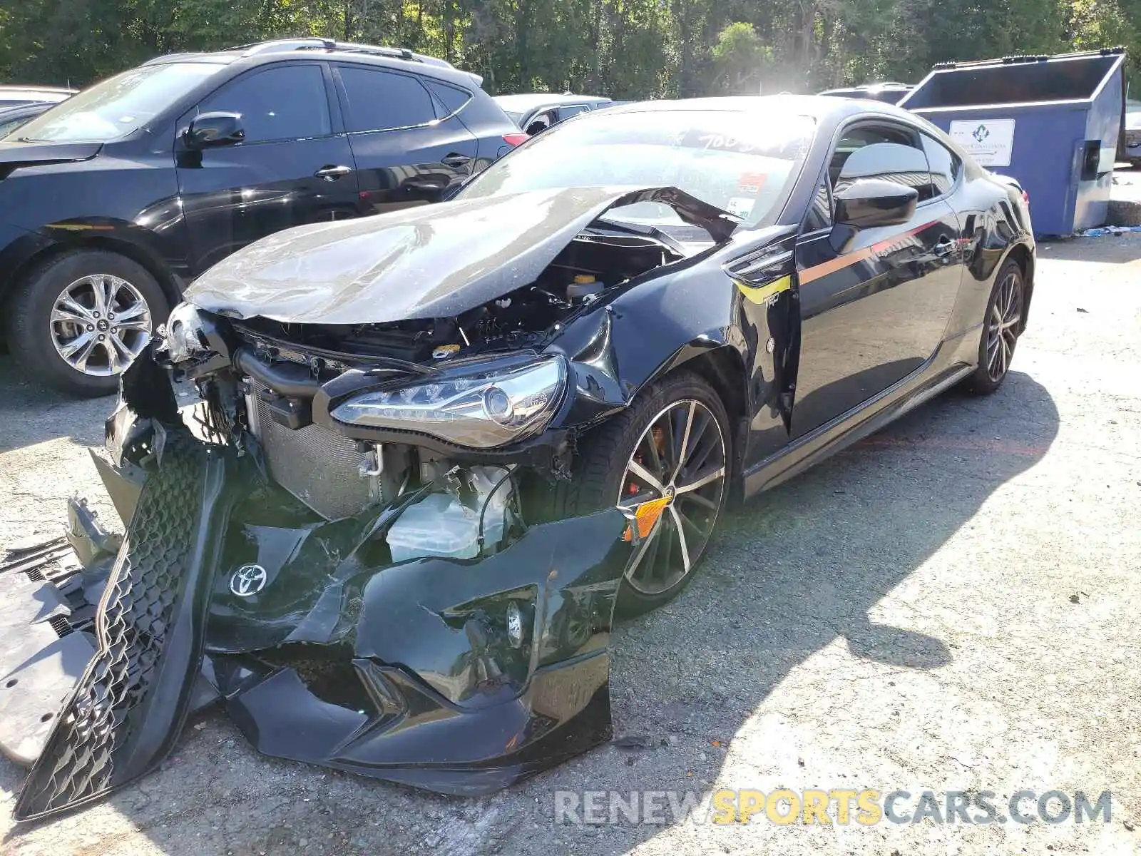 2 Photograph of a damaged car JF1ZNAE14K9700561 TOYOTA 86 2019