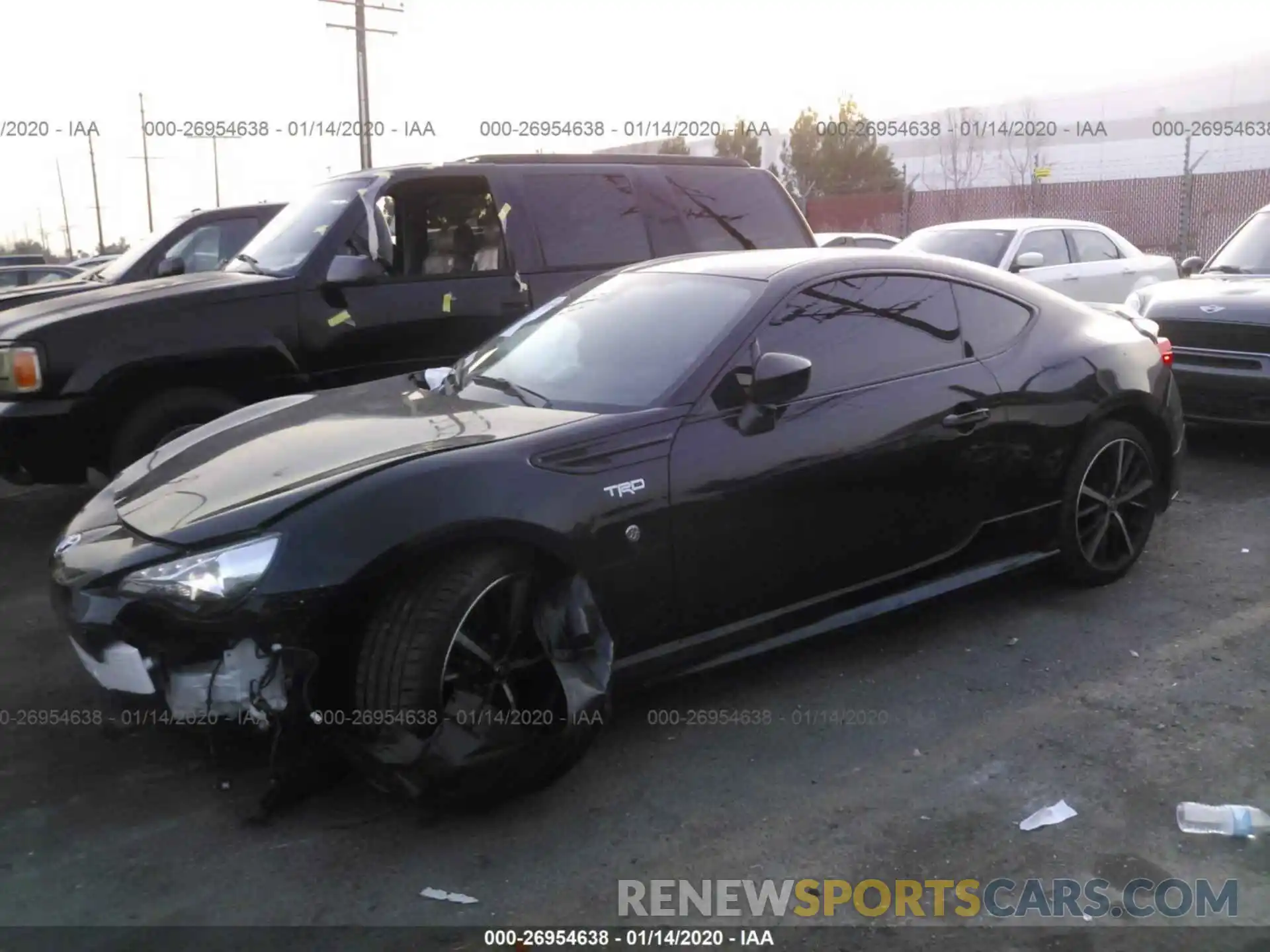 2 Photograph of a damaged car JF1ZNAE14K9702794 TOYOTA 86 2019