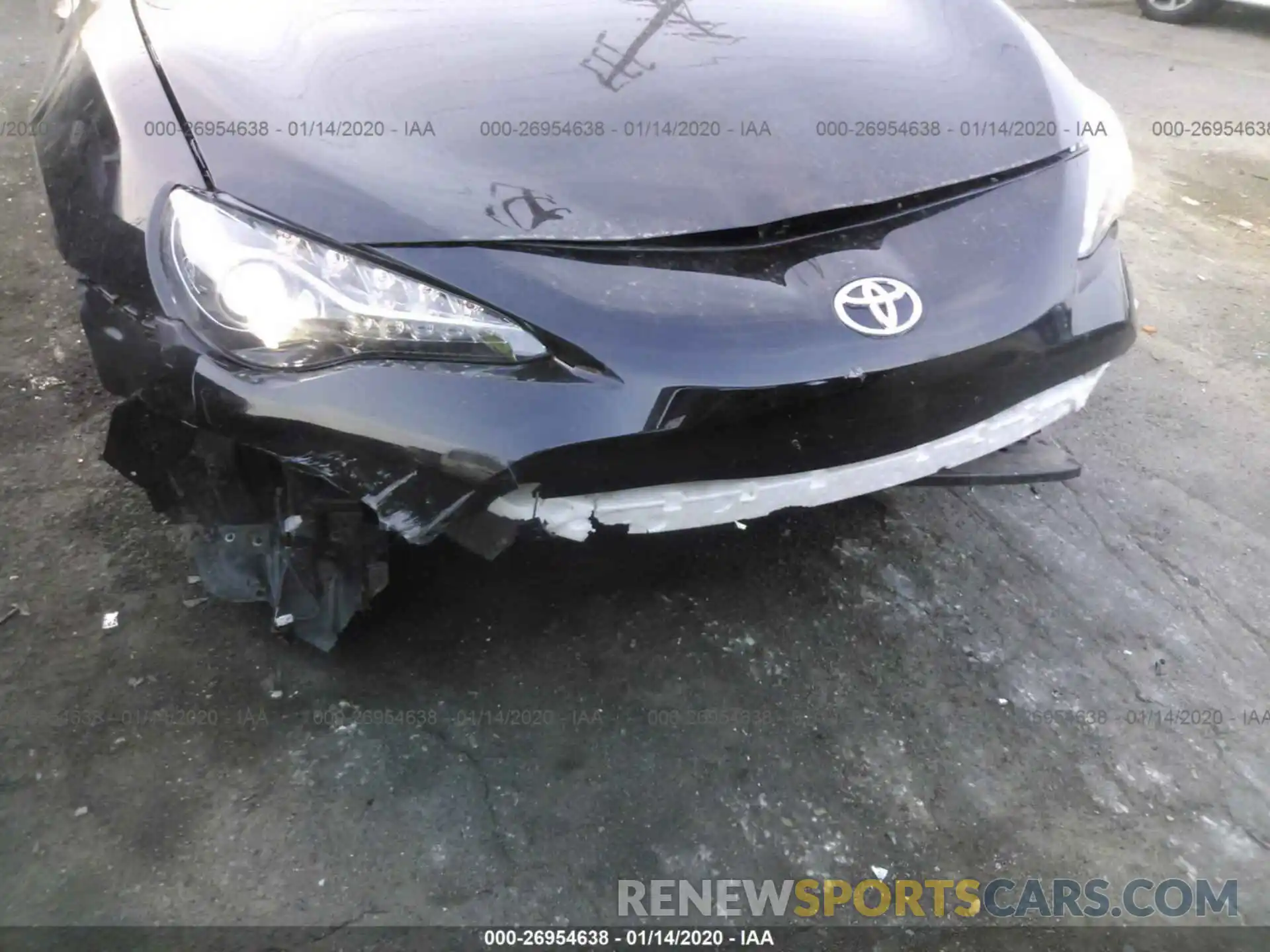 6 Photograph of a damaged car JF1ZNAE14K9702794 TOYOTA 86 2019