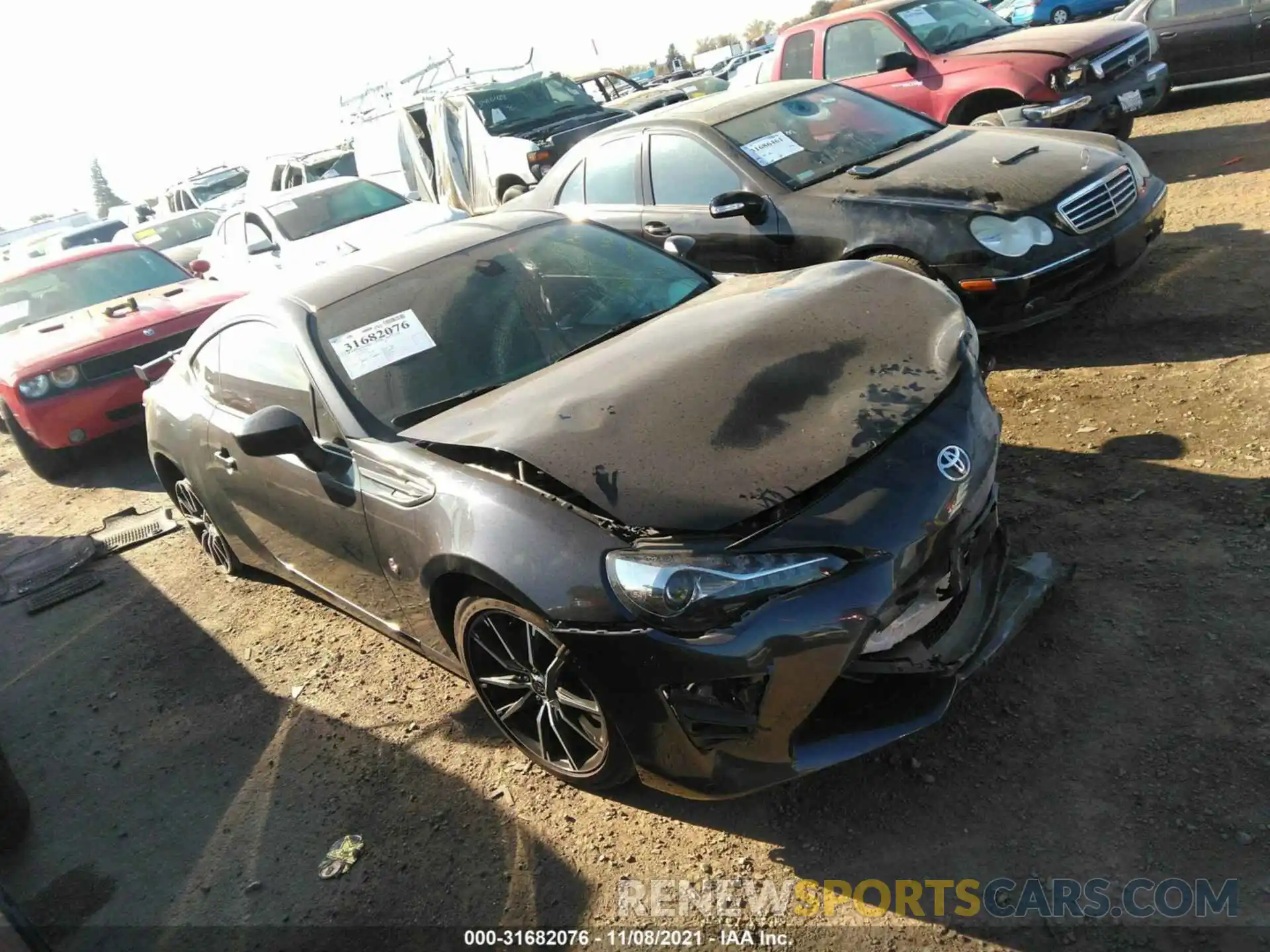 1 Photograph of a damaged car JF1ZNAE15K8704219 TOYOTA 86 2019