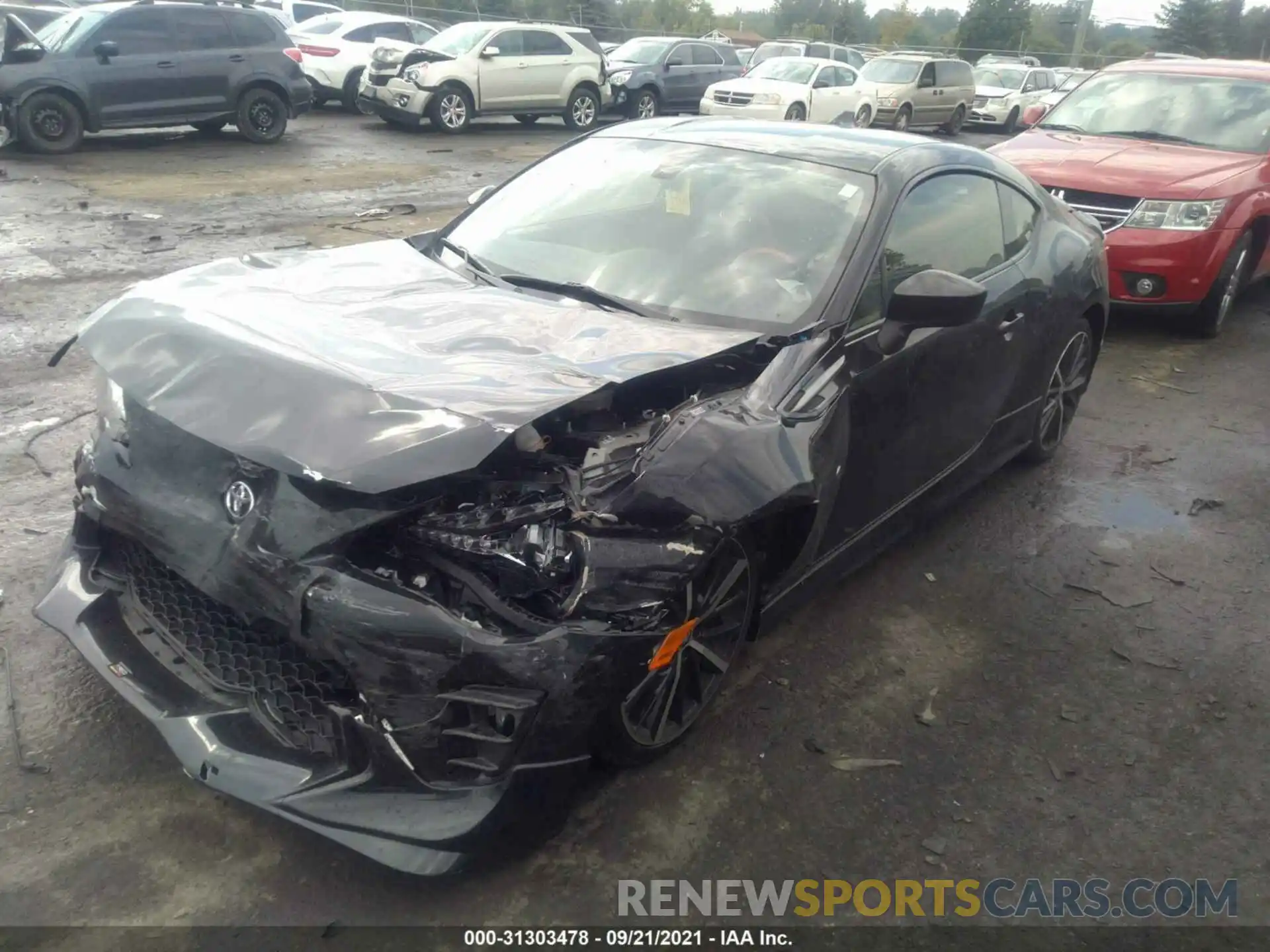 2 Photograph of a damaged car JF1ZNAE15K9701718 TOYOTA 86 2019