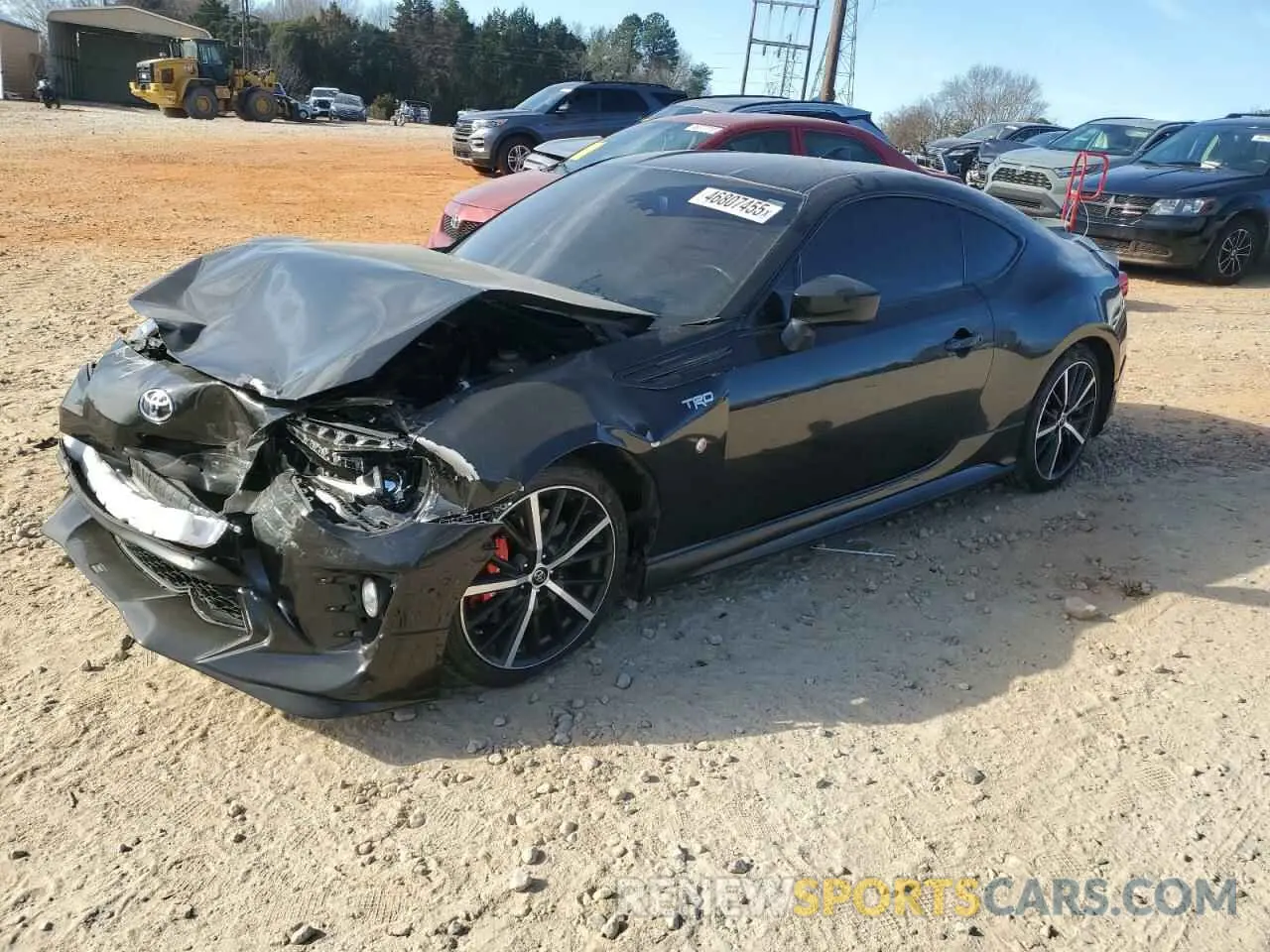 1 Photograph of a damaged car JF1ZNAE15K9702514 TOYOTA 86 2019