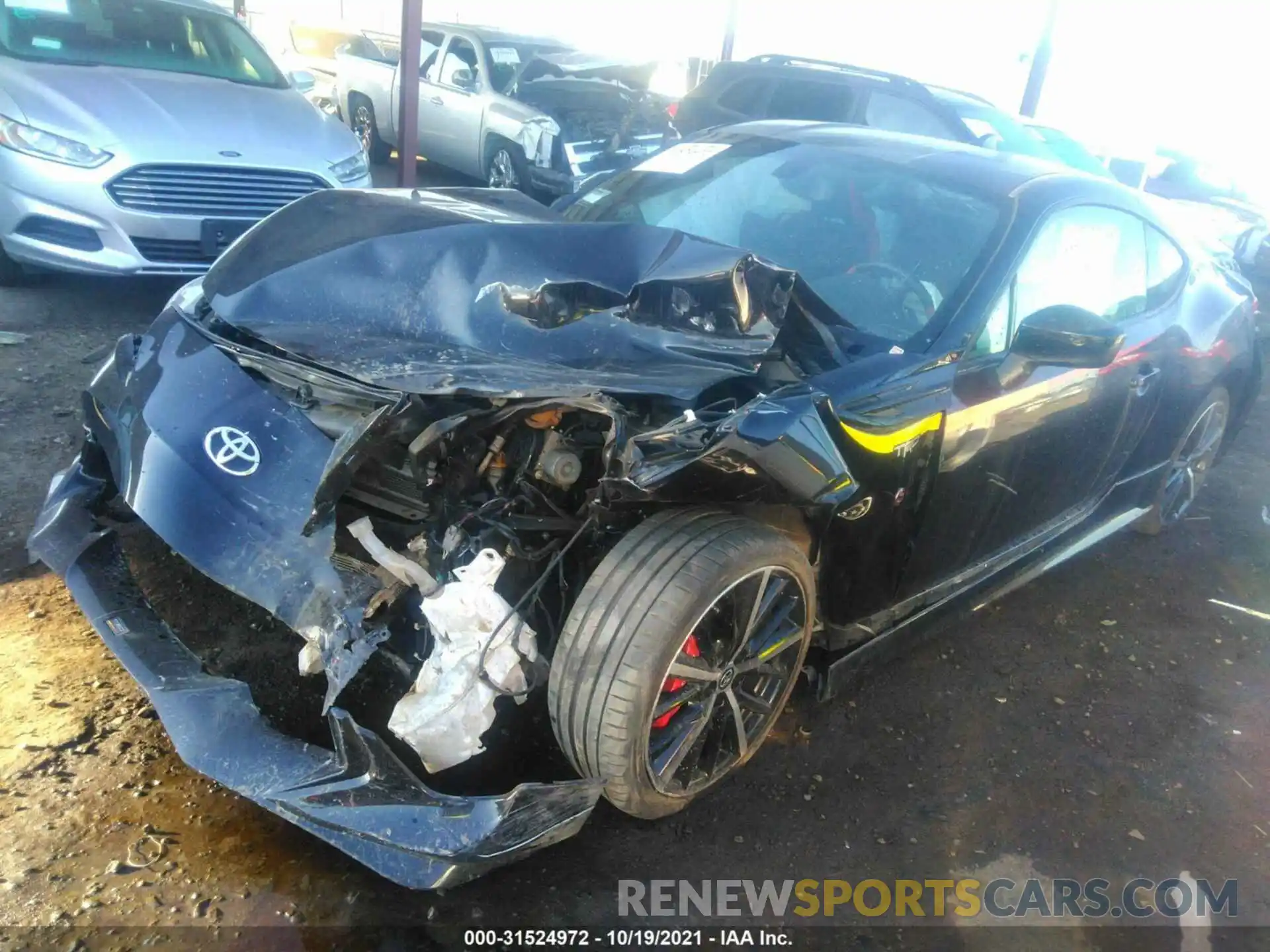 2 Photograph of a damaged car JF1ZNAE15K9702528 TOYOTA 86 2019