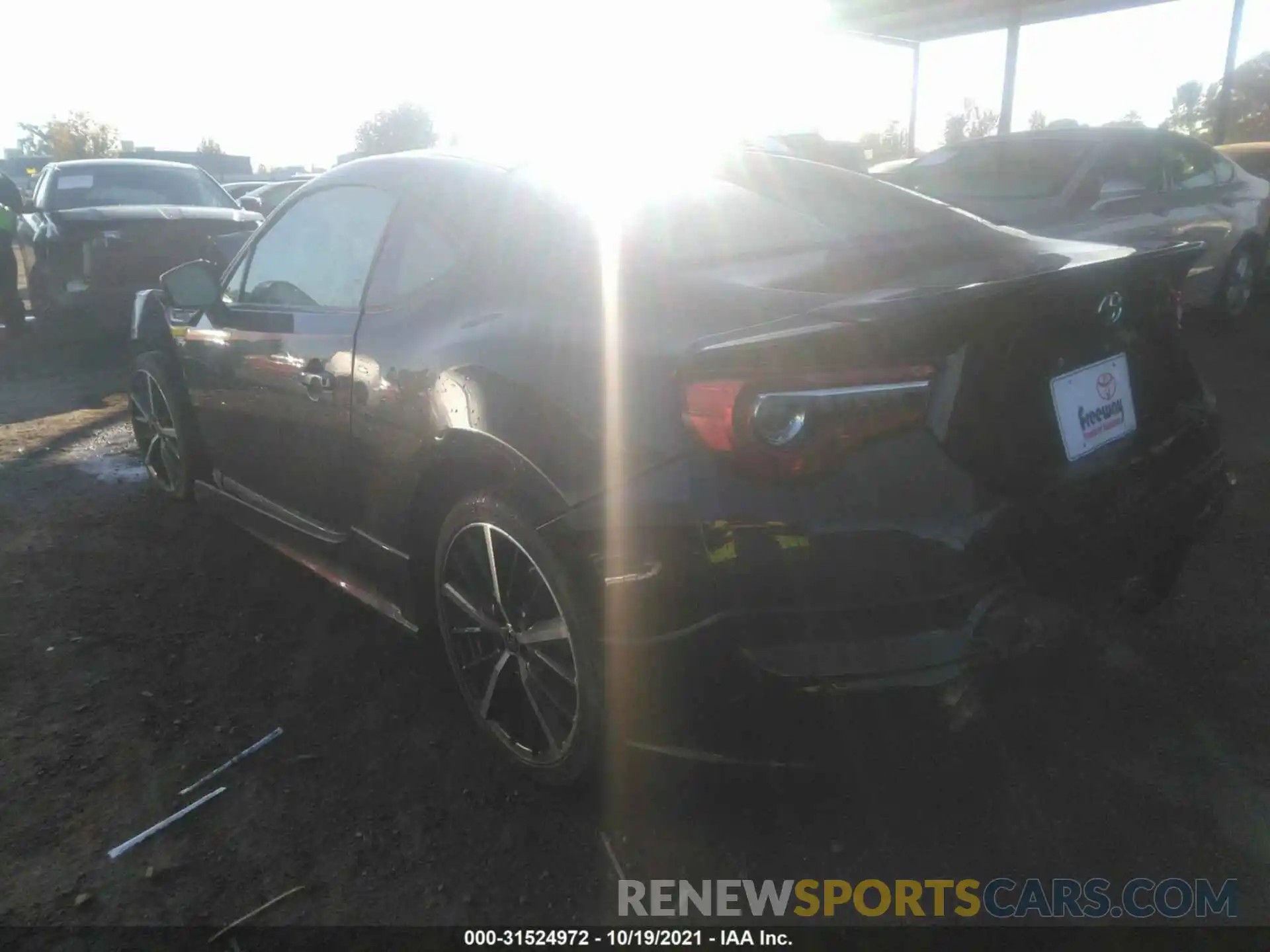 3 Photograph of a damaged car JF1ZNAE15K9702528 TOYOTA 86 2019