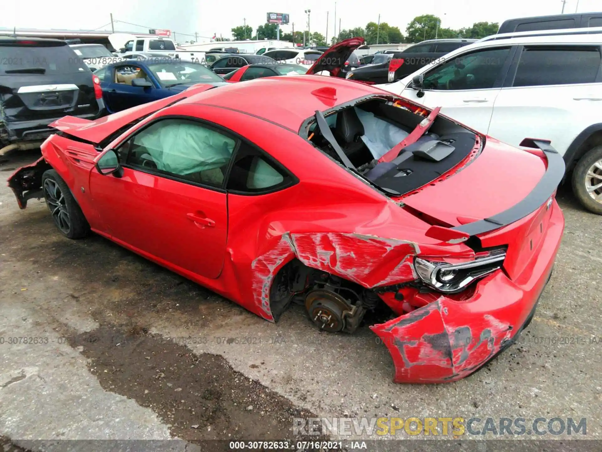 3 Photograph of a damaged car JF1ZNAE16K8700468 TOYOTA 86 2019