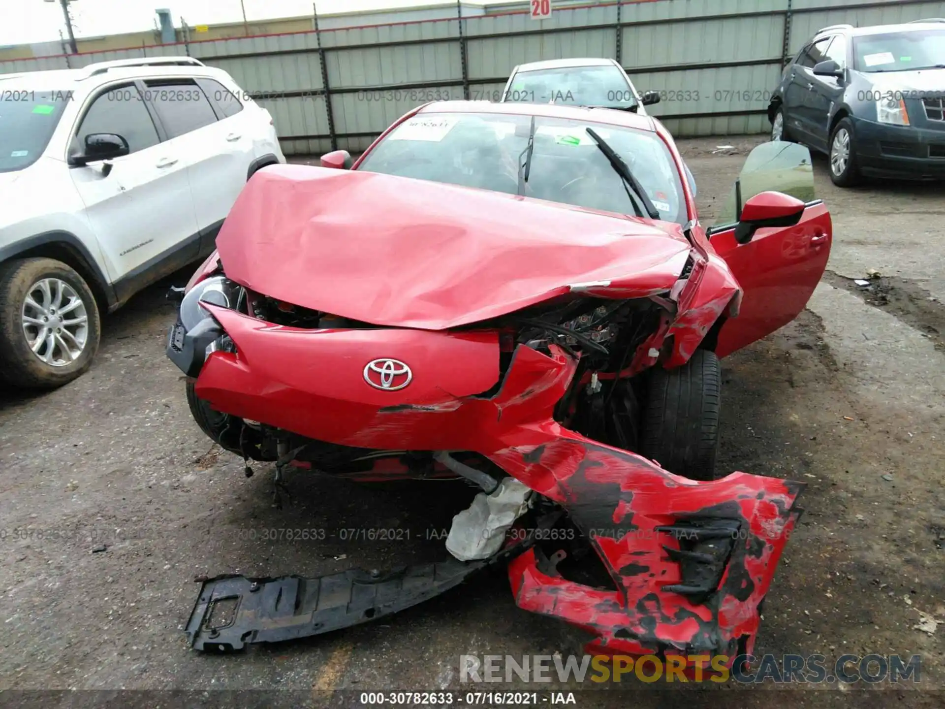 6 Photograph of a damaged car JF1ZNAE16K8700468 TOYOTA 86 2019