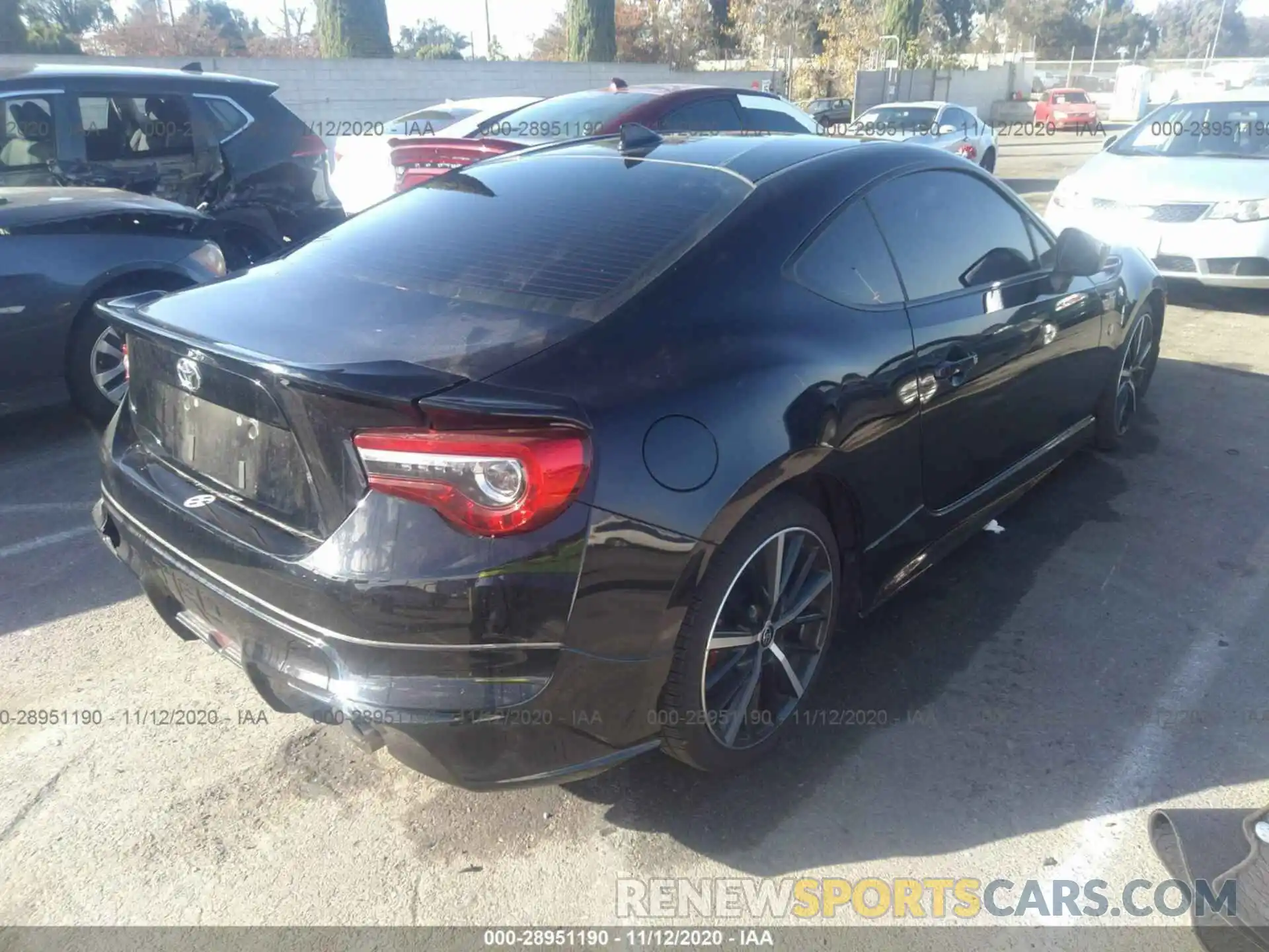 4 Photograph of a damaged car JF1ZNAE16K9701744 TOYOTA 86 2019