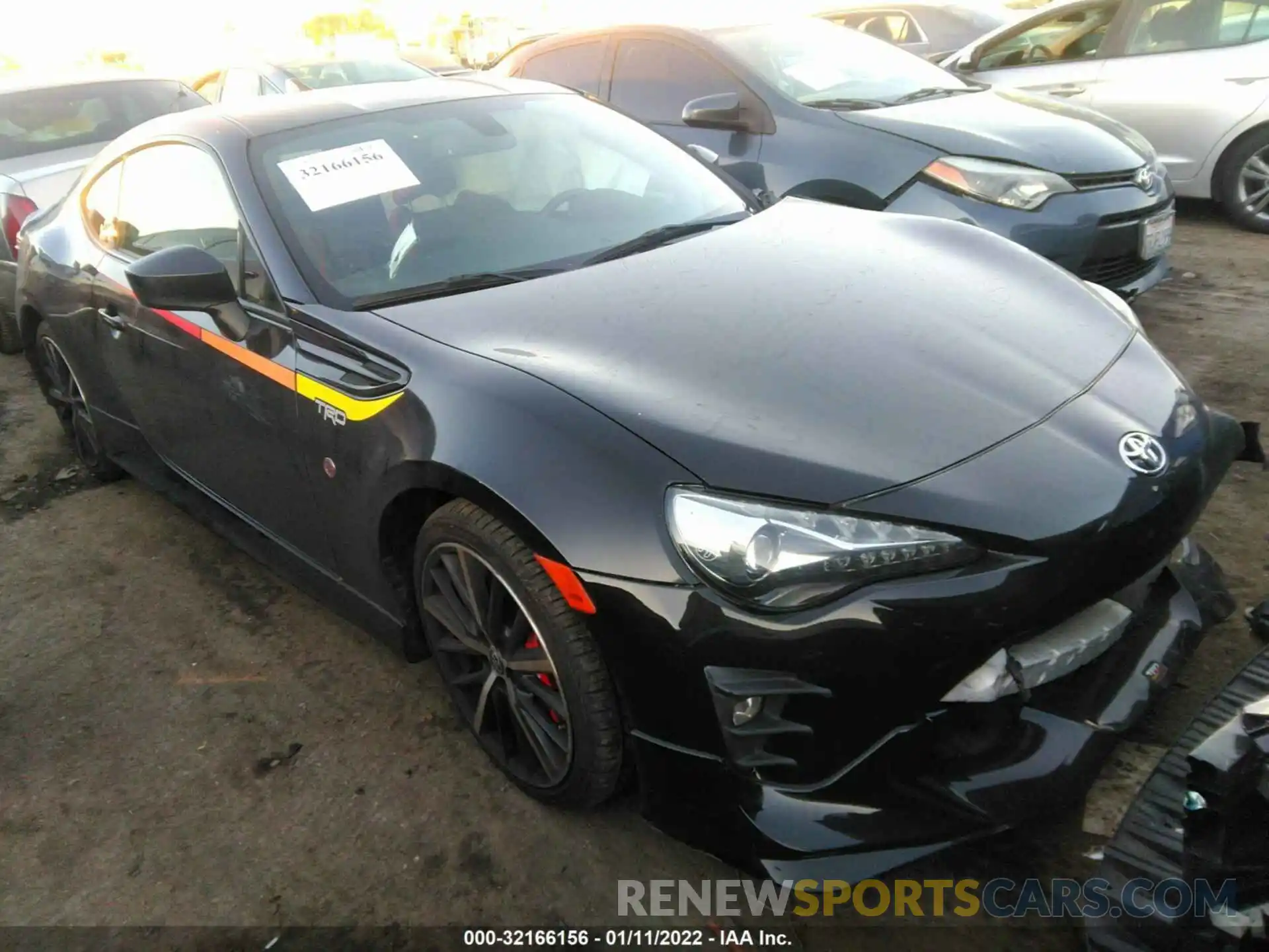 1 Photograph of a damaged car JF1ZNAE16K9702053 TOYOTA 86 2019