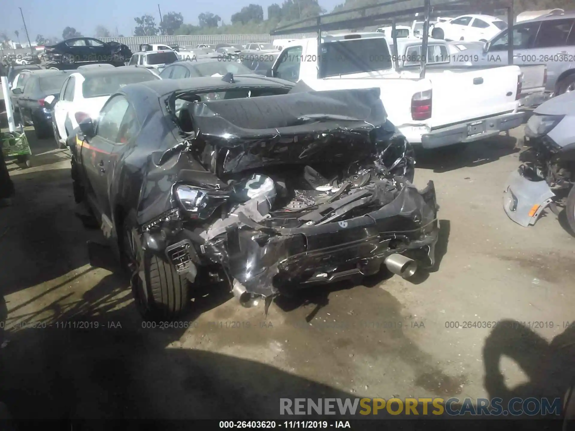 3 Photograph of a damaged car JF1ZNAE16K9702067 TOYOTA 86 2019